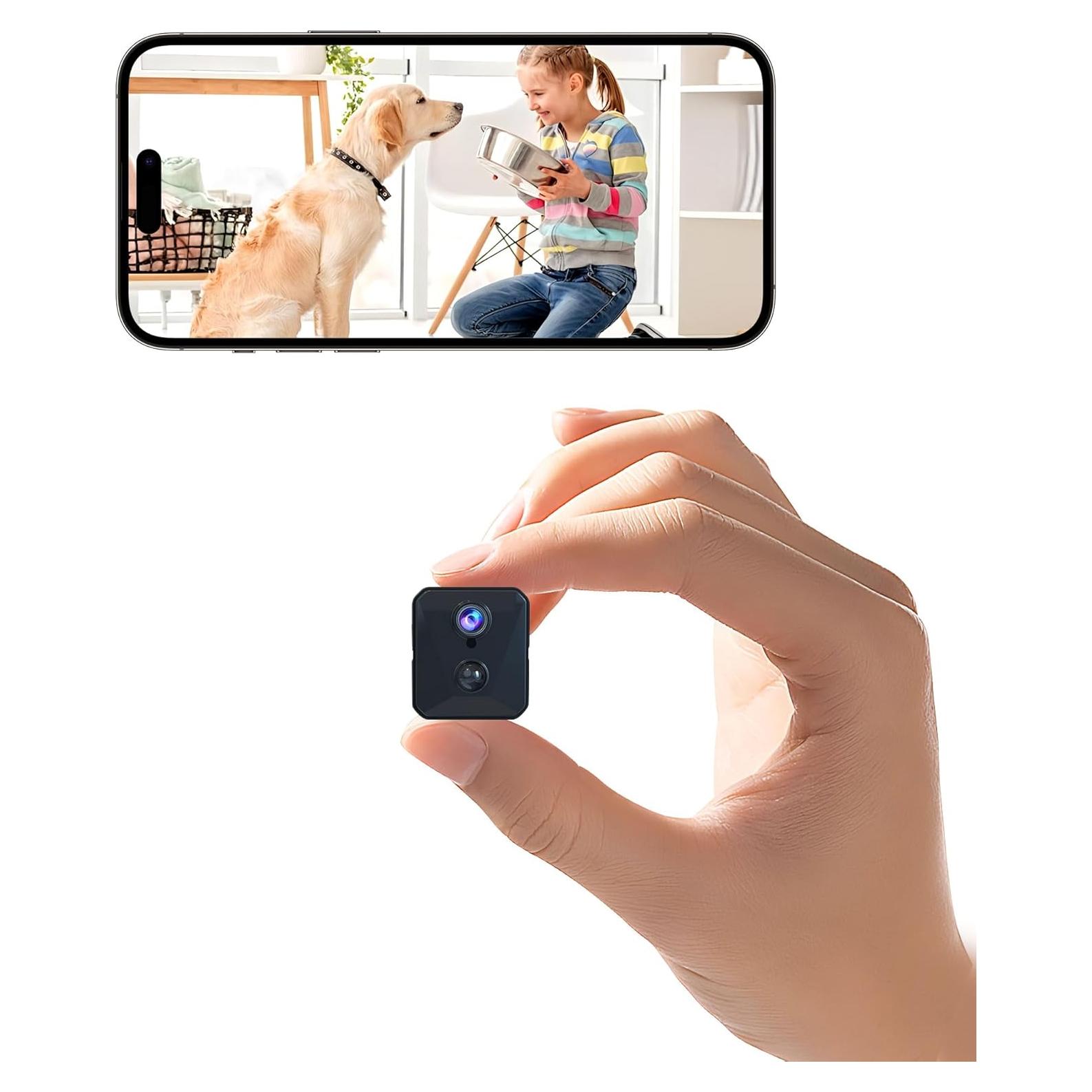 Cámara Espía Inalámbrica 4K Vebiliki con Visión Nocturna