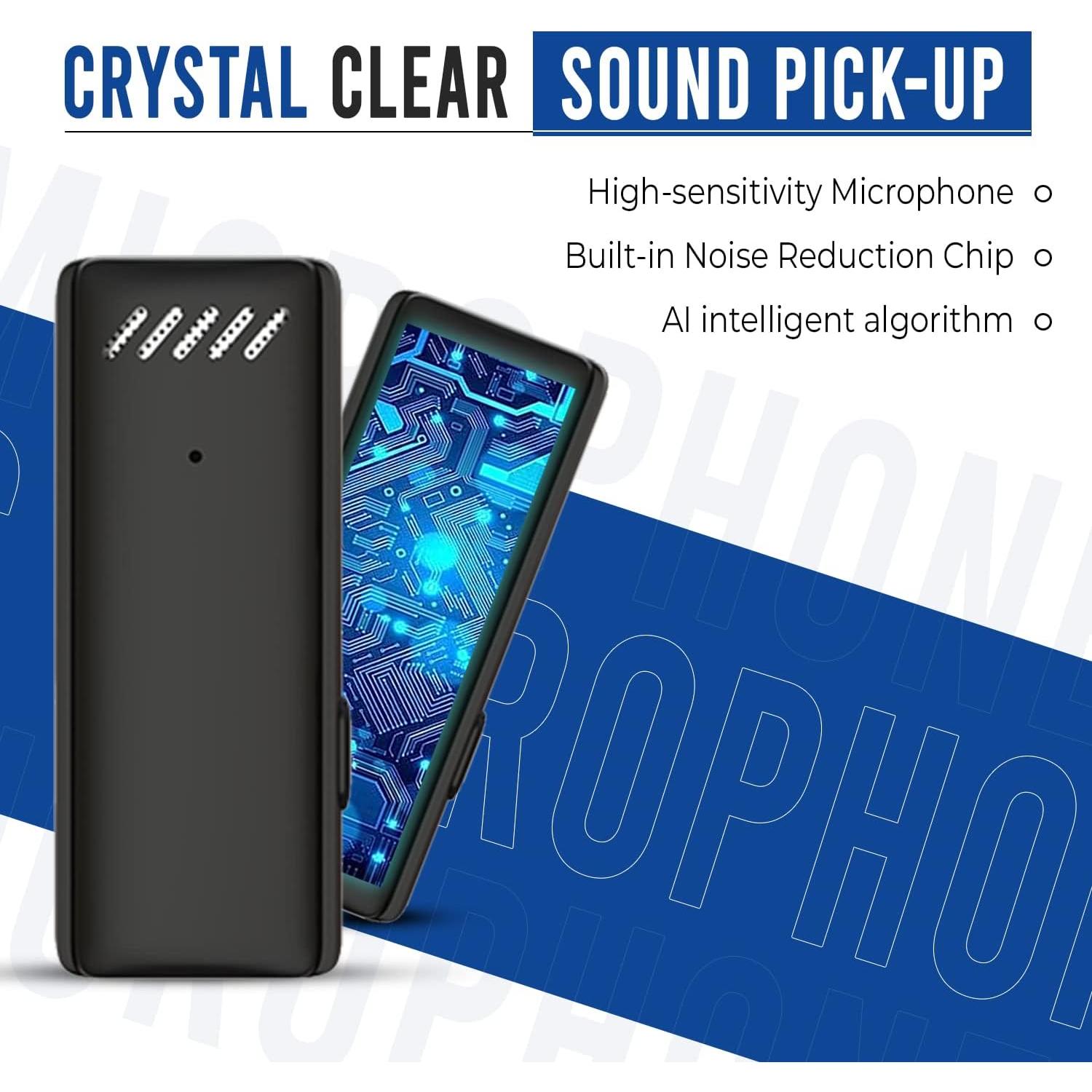 Micrófono Lavalier Inalámbrico Koune con Estuche de Carga