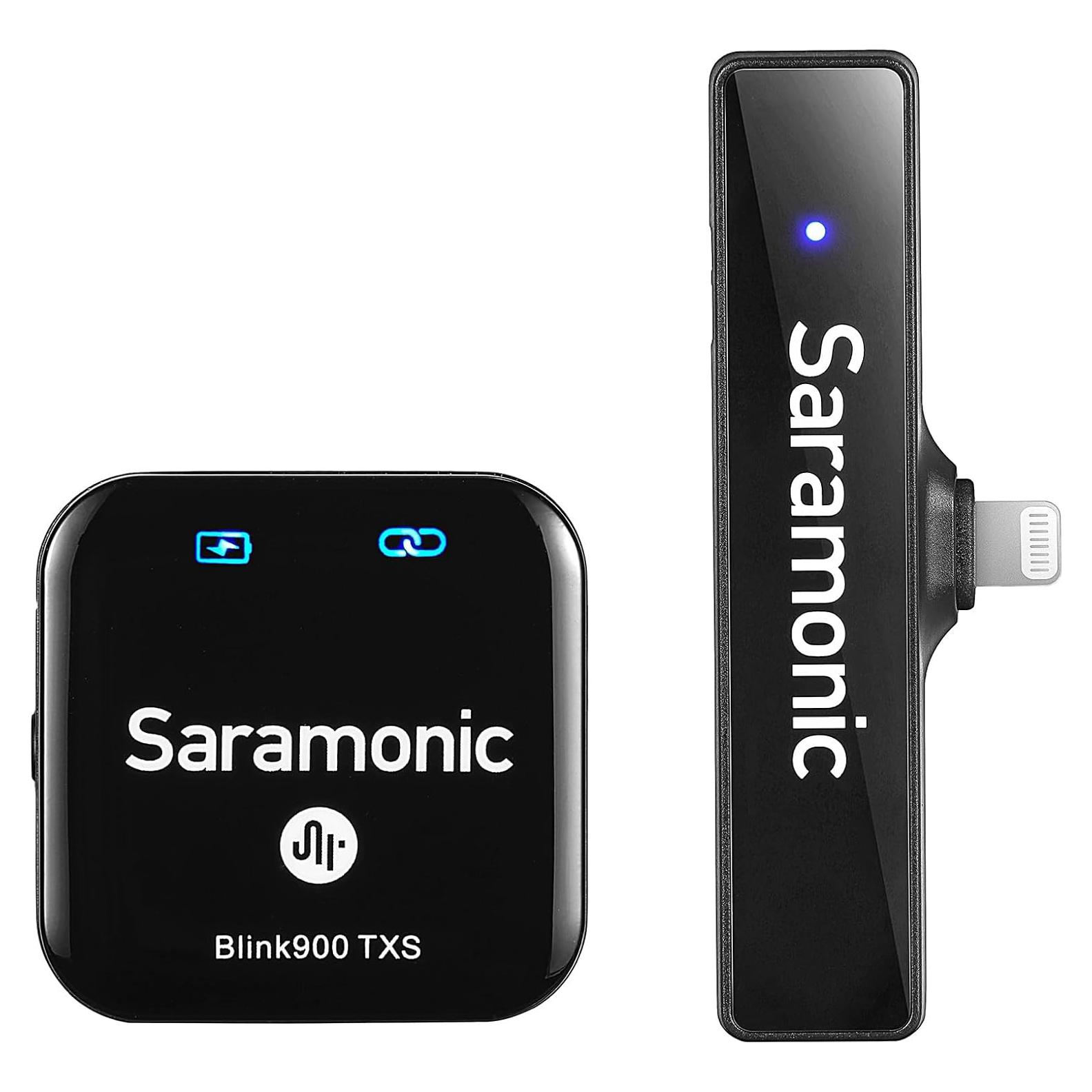 Micrófono Lavalier Inalámbrico Saramonic Blink900 S3 200m