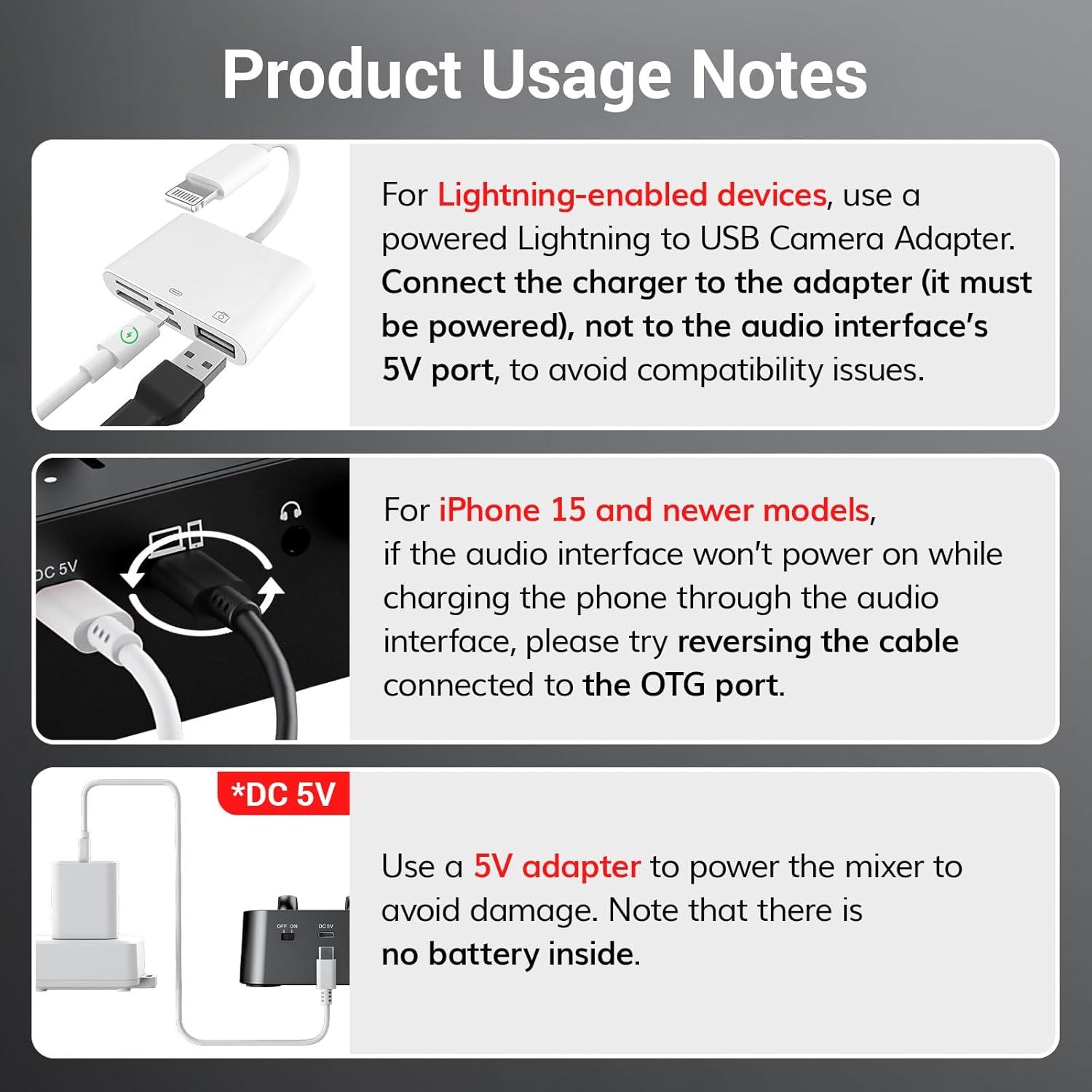 Micrófono TONOR ASMR ONE con Interfaz de Audio y Mezclador