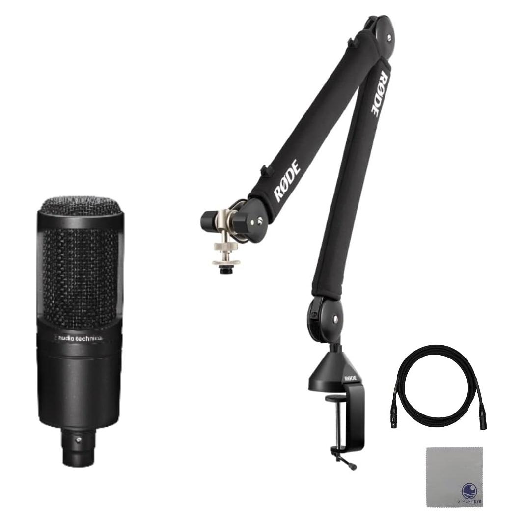 Soporte de Micrófono Rode PSA1+ con AT2020 y Accesorios