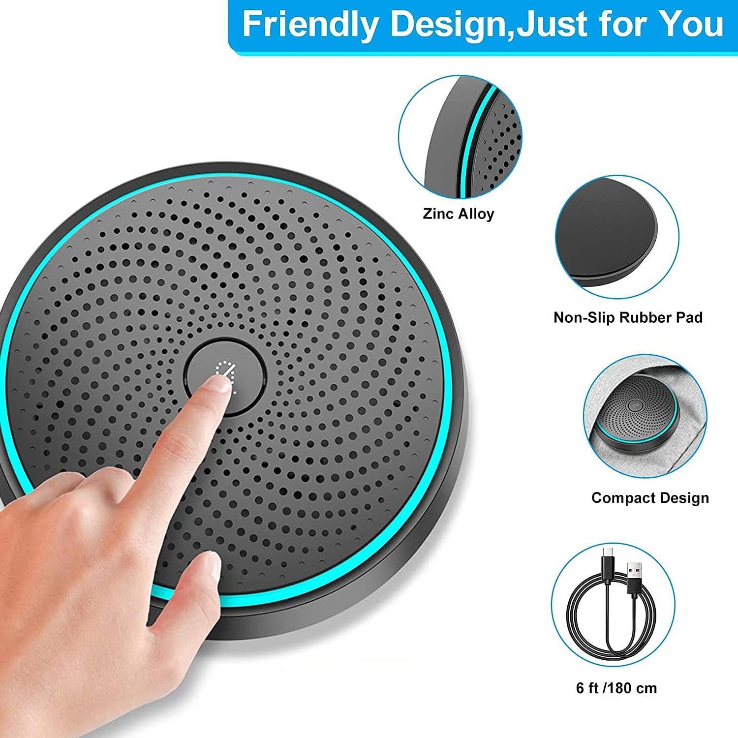 Micrófono USB Omnidireccional ANSTEN para PC 3m