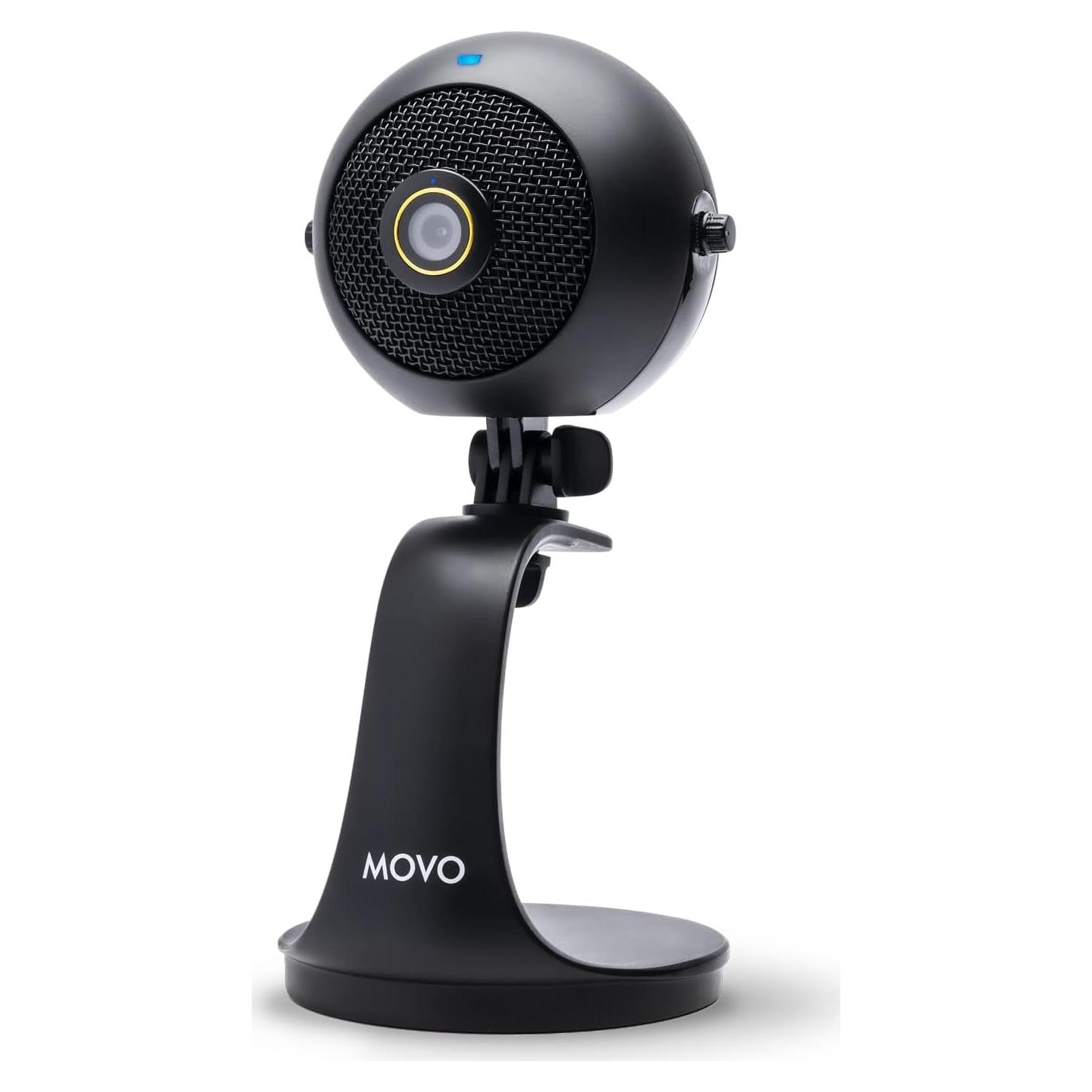 WebCam Movo WebMic-HD Negro 1080p Micrófono Profesional