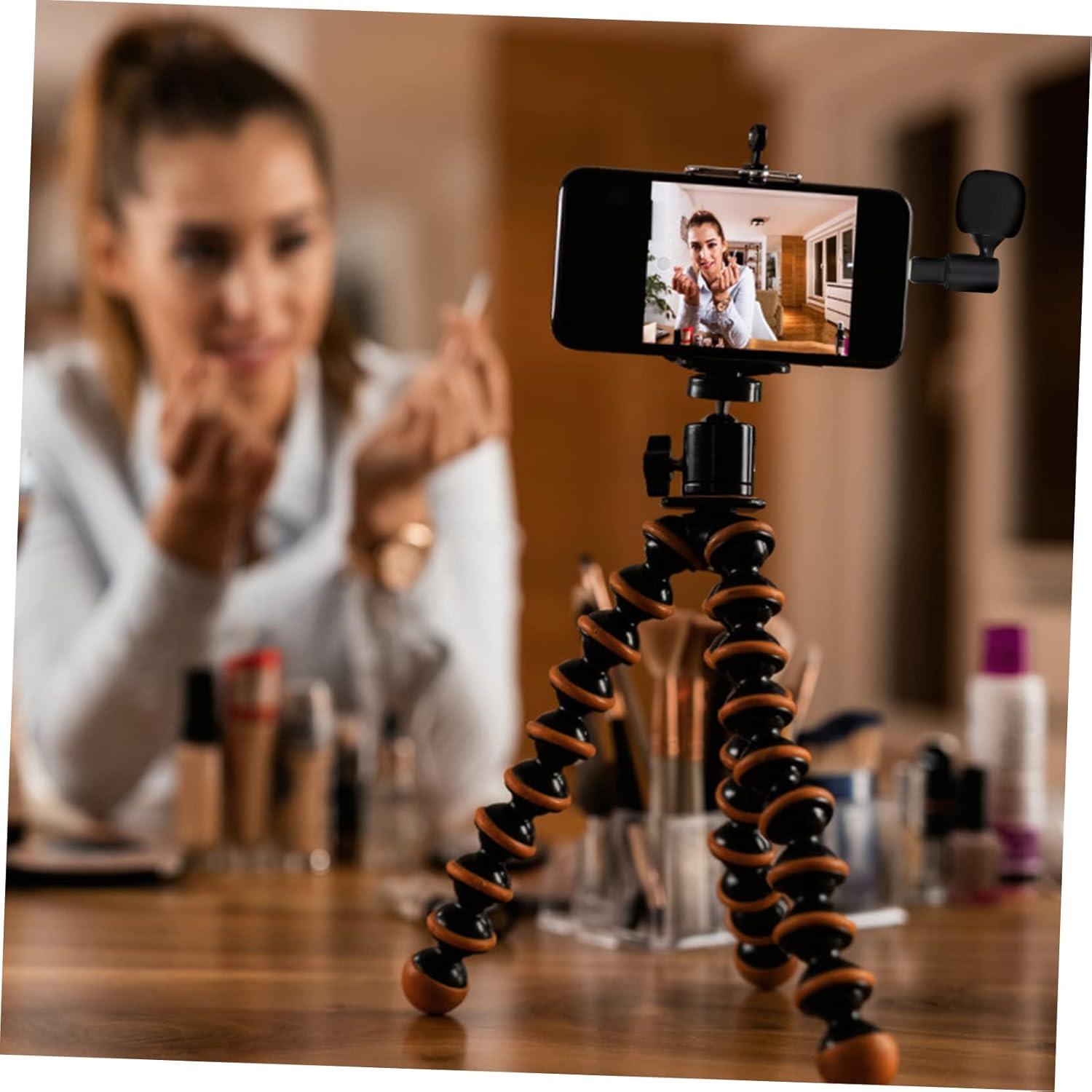 Micrófono Tipo C Toddmomy Flexible para Transmisiones en Vivo