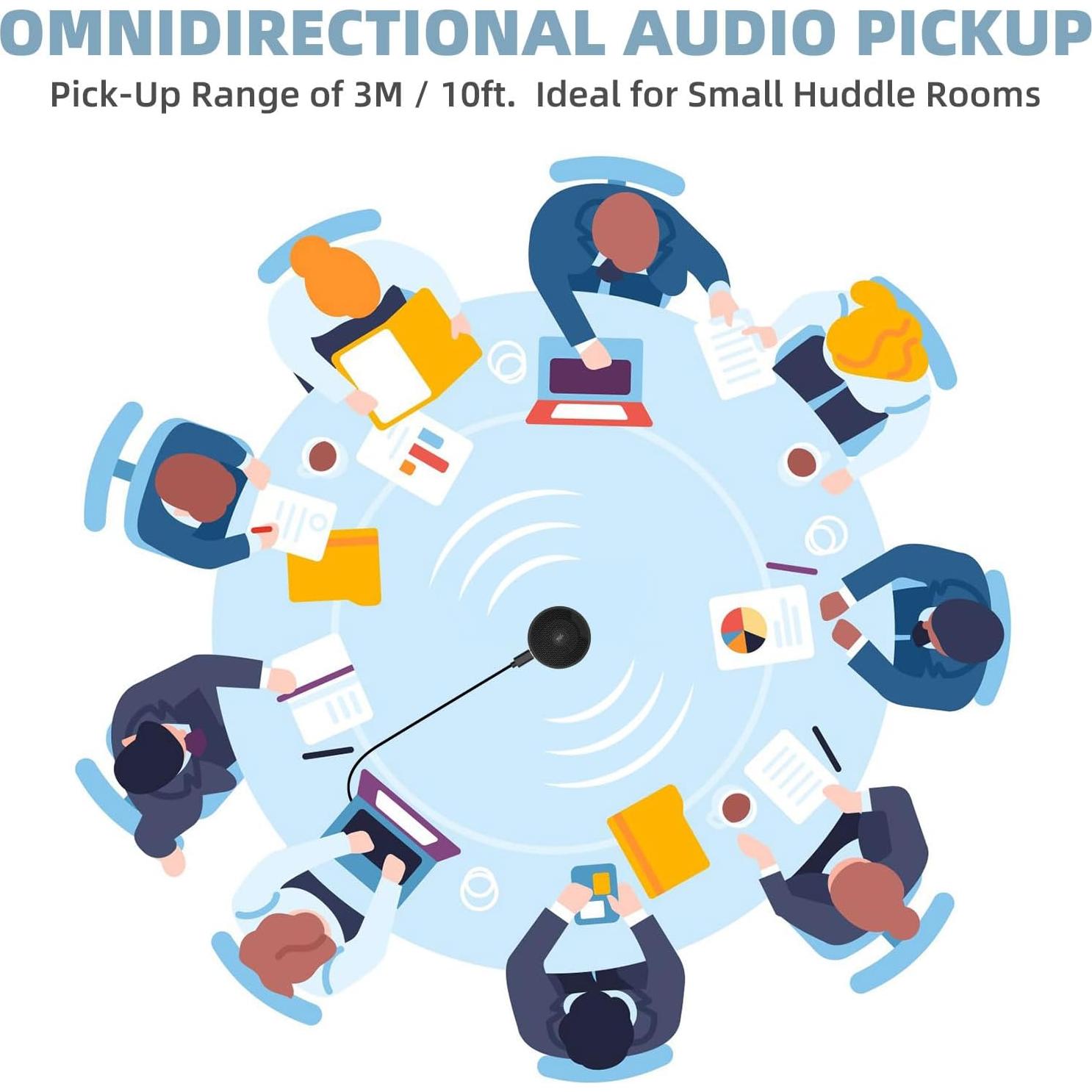 Micrófono USB Omnidireccional Tyless UM10 para Conferencias