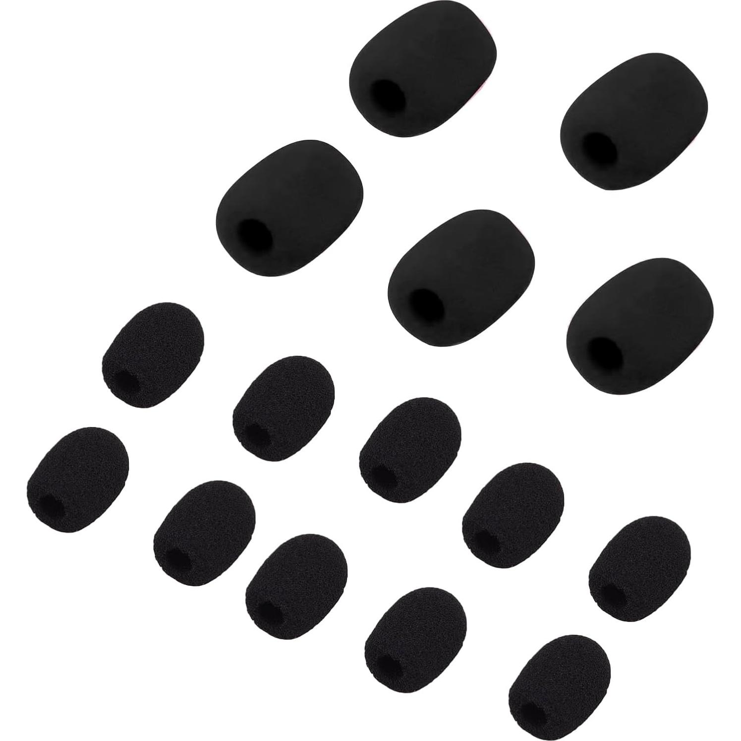 Paquete de 2 Micrófonos Lavalier Inalámbricos Mini para iPhone y Android