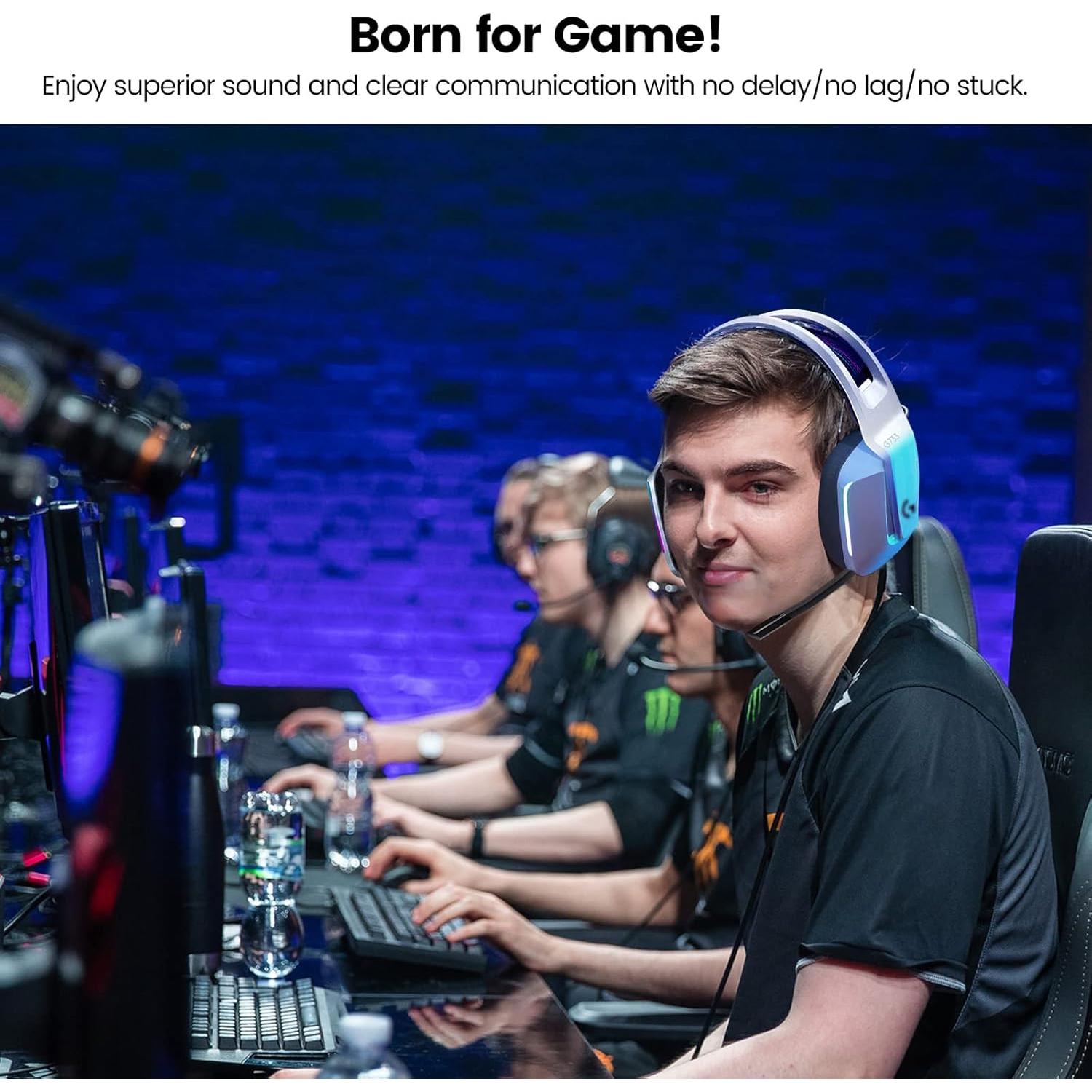 Micrófono Weishan G733 para Auriculares Logitech 3.5mm