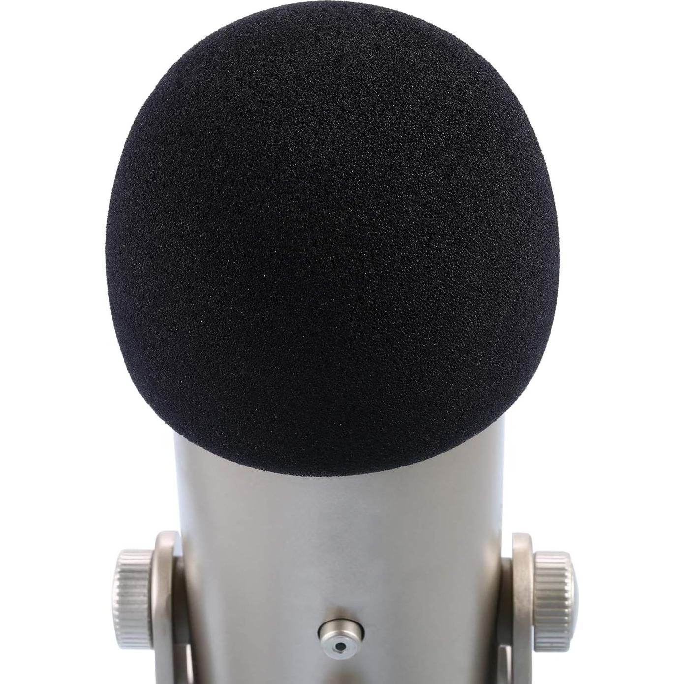 Funda de Micrófono Mudder Espuma Antipop Tamaño A Negro