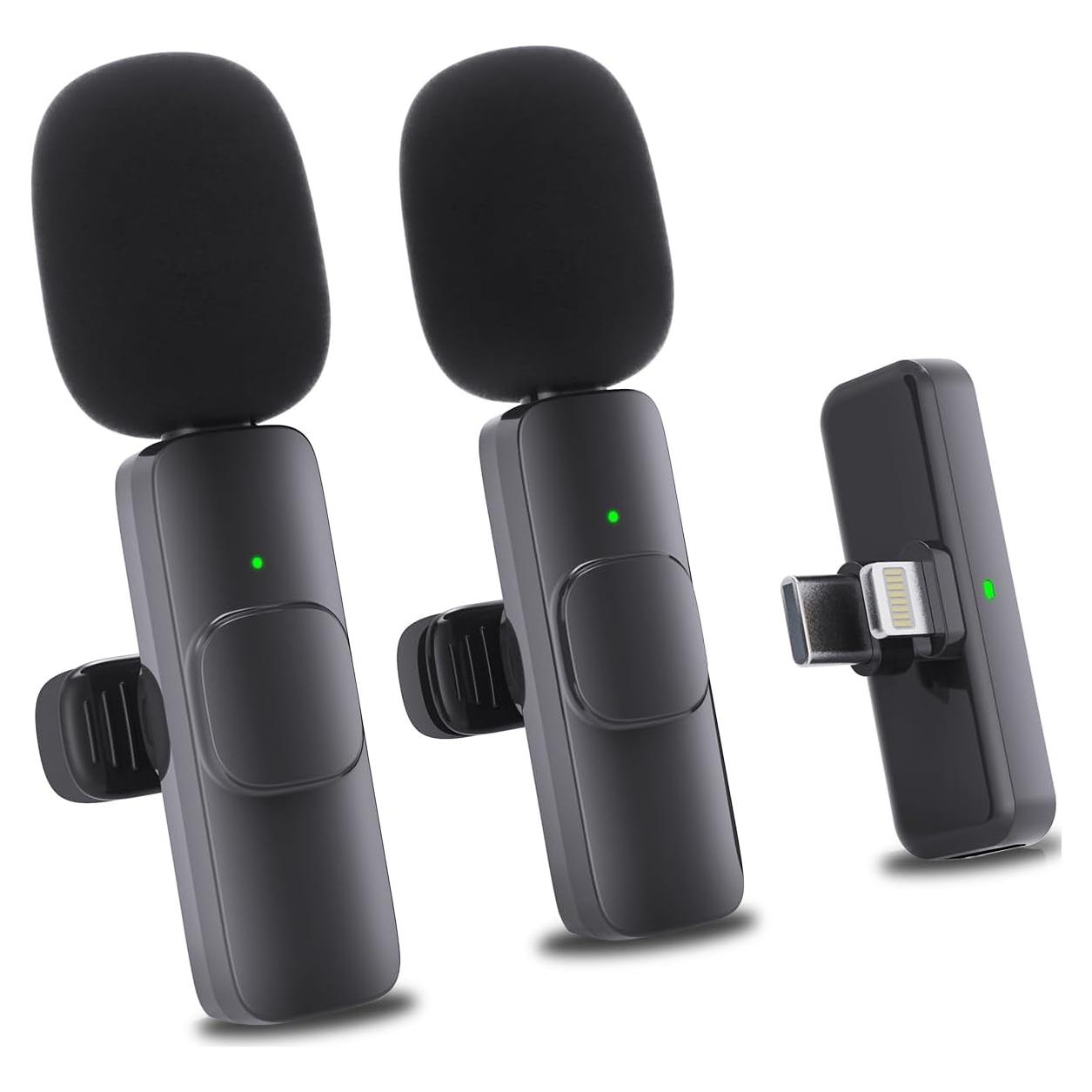 Micrófono Lavalier Inalámbrico Wedaniya WM840 para iPhone y Android