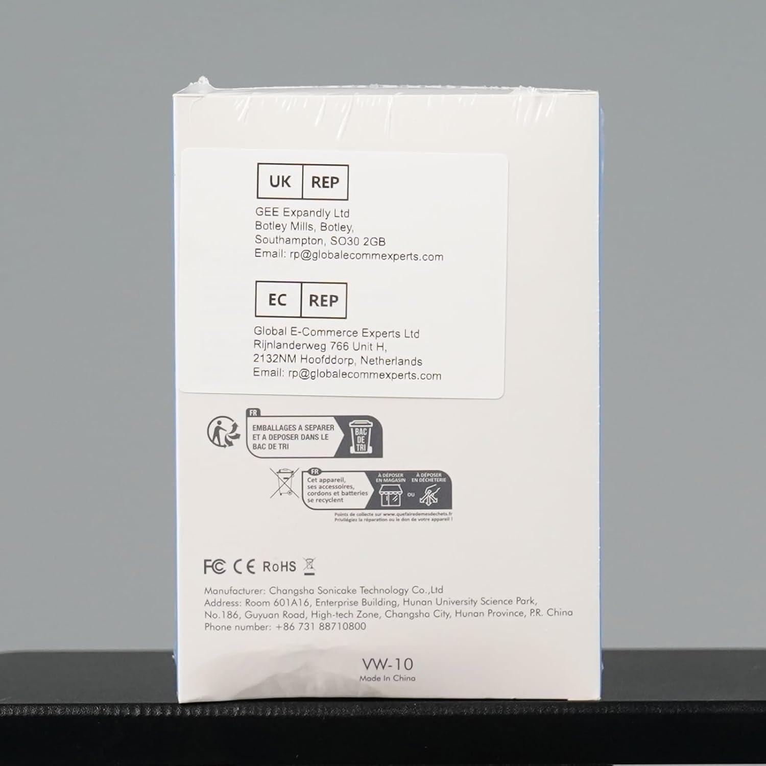 Micrófono Lavalier Inalámbrico VW-10 con Reducción de Ruido