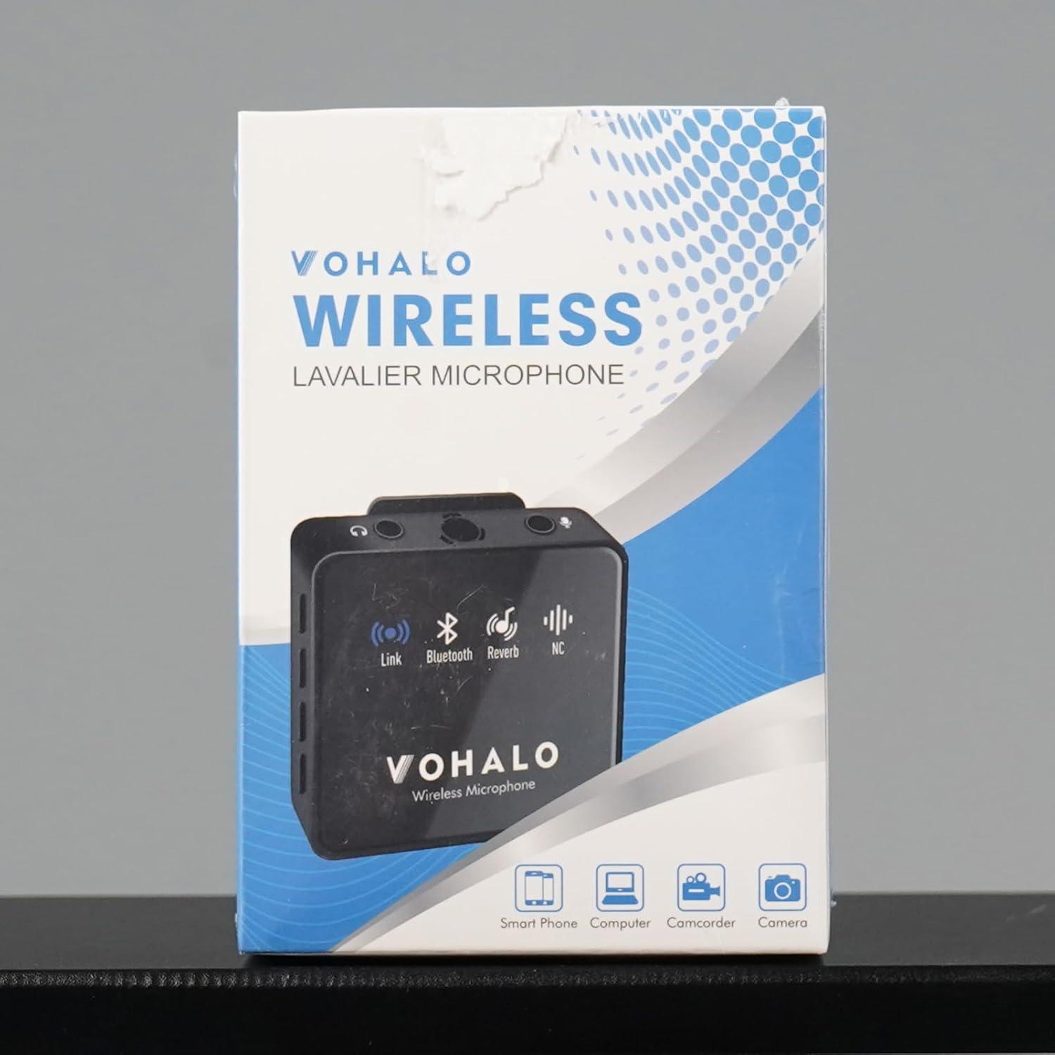 Micrófono Lavalier Inalámbrico VW-10 con Reducción de Ruido