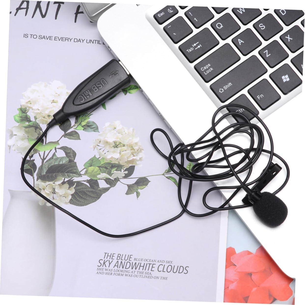 Micrófono Mini USB BESPORTBLE Portátil para Grabación y Streaming