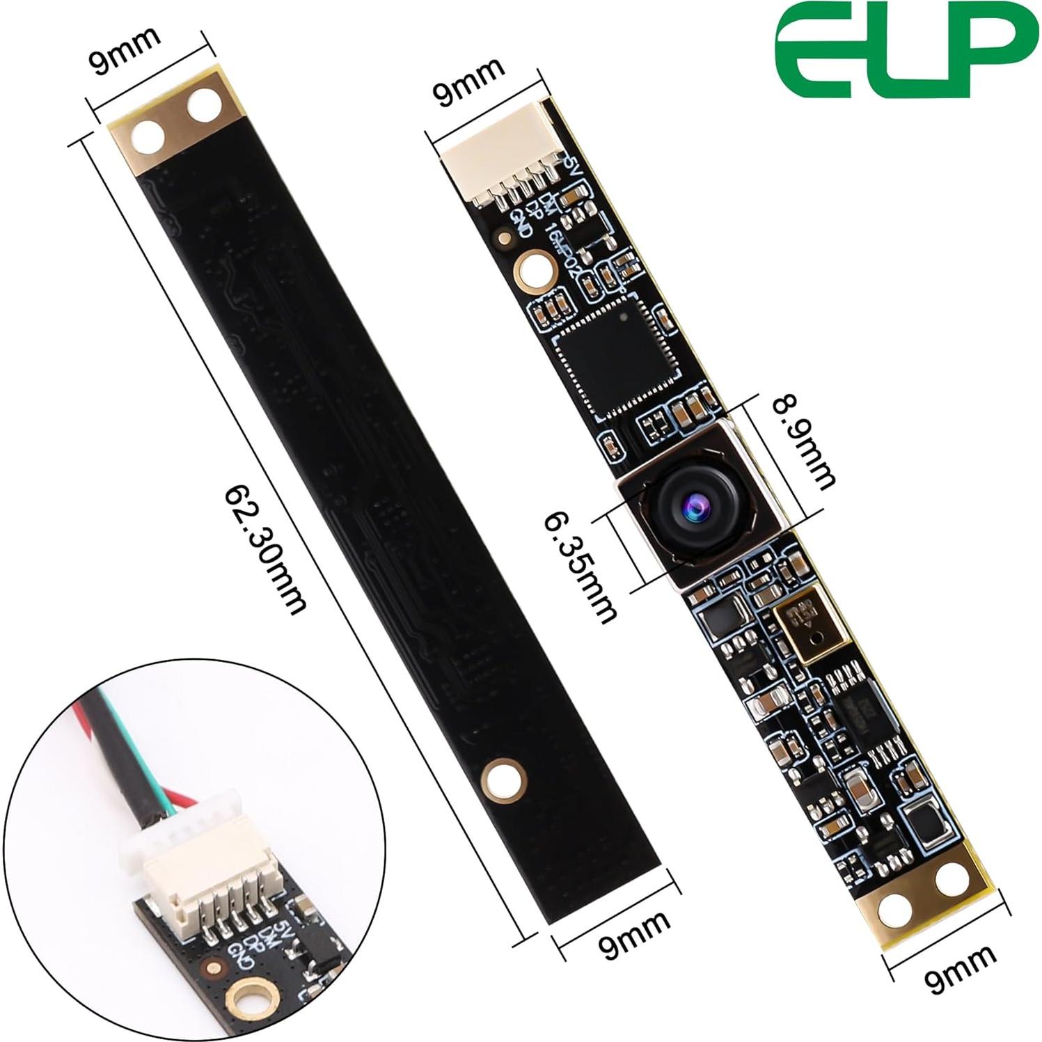 Cámara USB 16MP IEights con Enfoque Automático y Micrófono