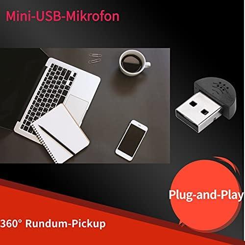 Micrófono USB Mini Hakeeta para PC y Laptop - Omnidireccional