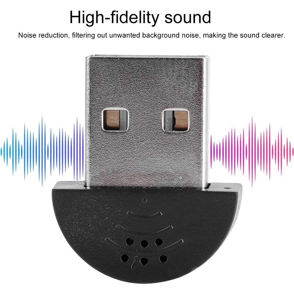 Micrófono USB Mini Hakeeta para PC y Laptop - Omnidireccional