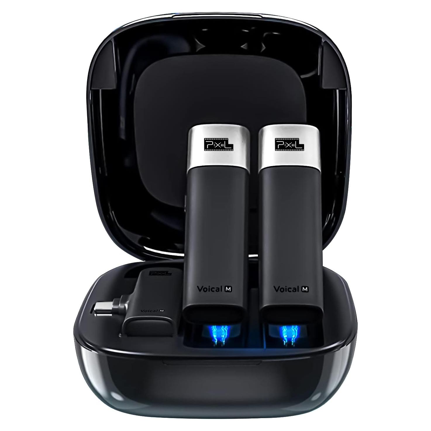 Micrófono Lavalier Inalámbrico Pixel Voical M Type-C 42h Batería
