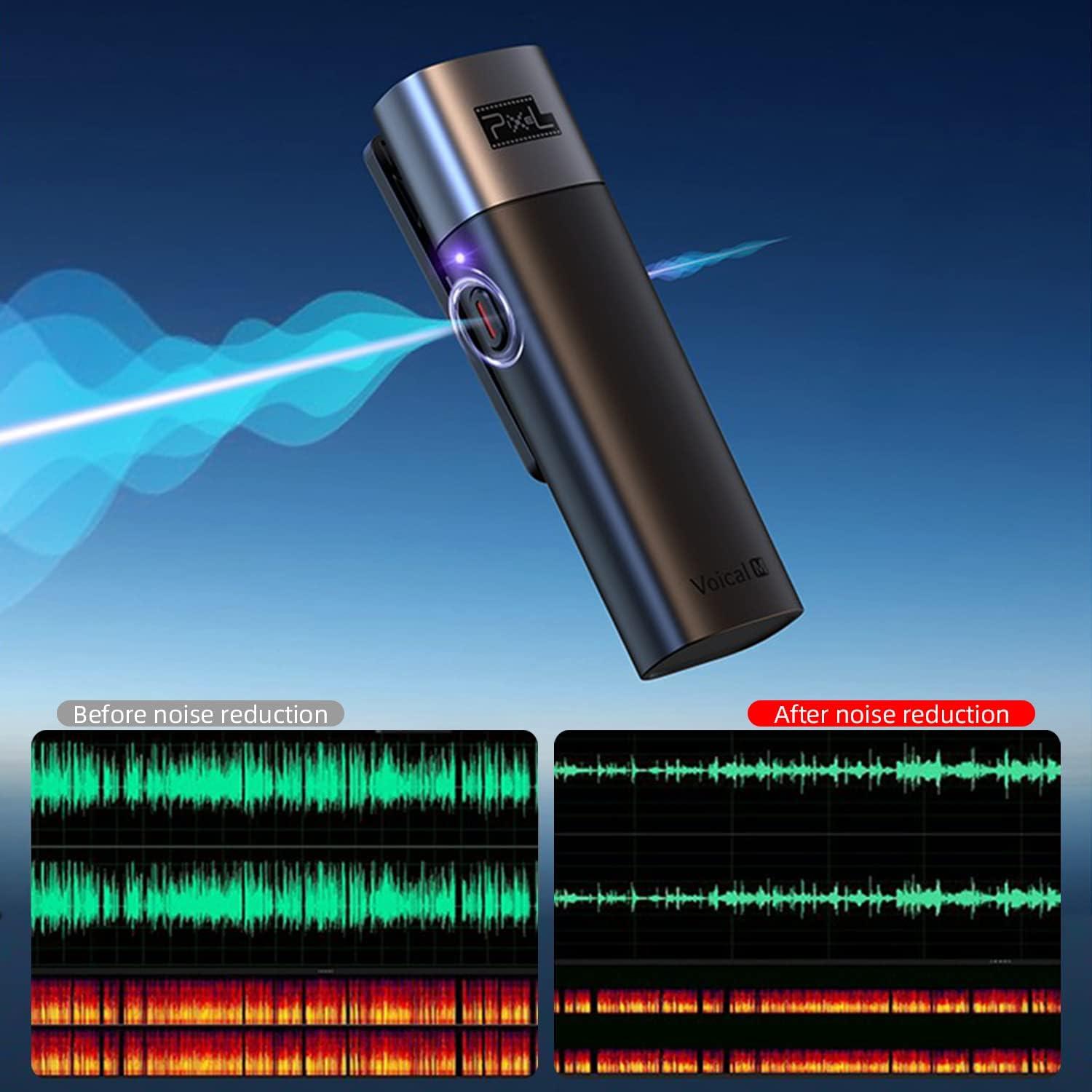 Micrófono Lavalier Inalámbrico Pixel Voical M Type-C 42h Batería