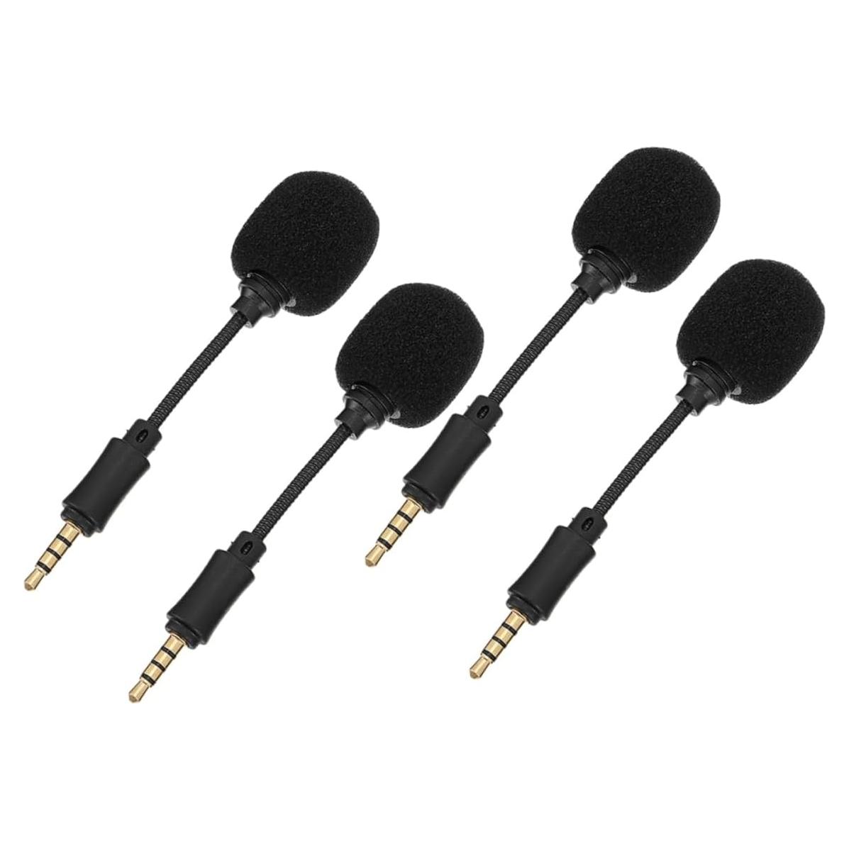 Micrófono Portátil VICASKY 4 Pcs Cancelador de Ruido 10cm