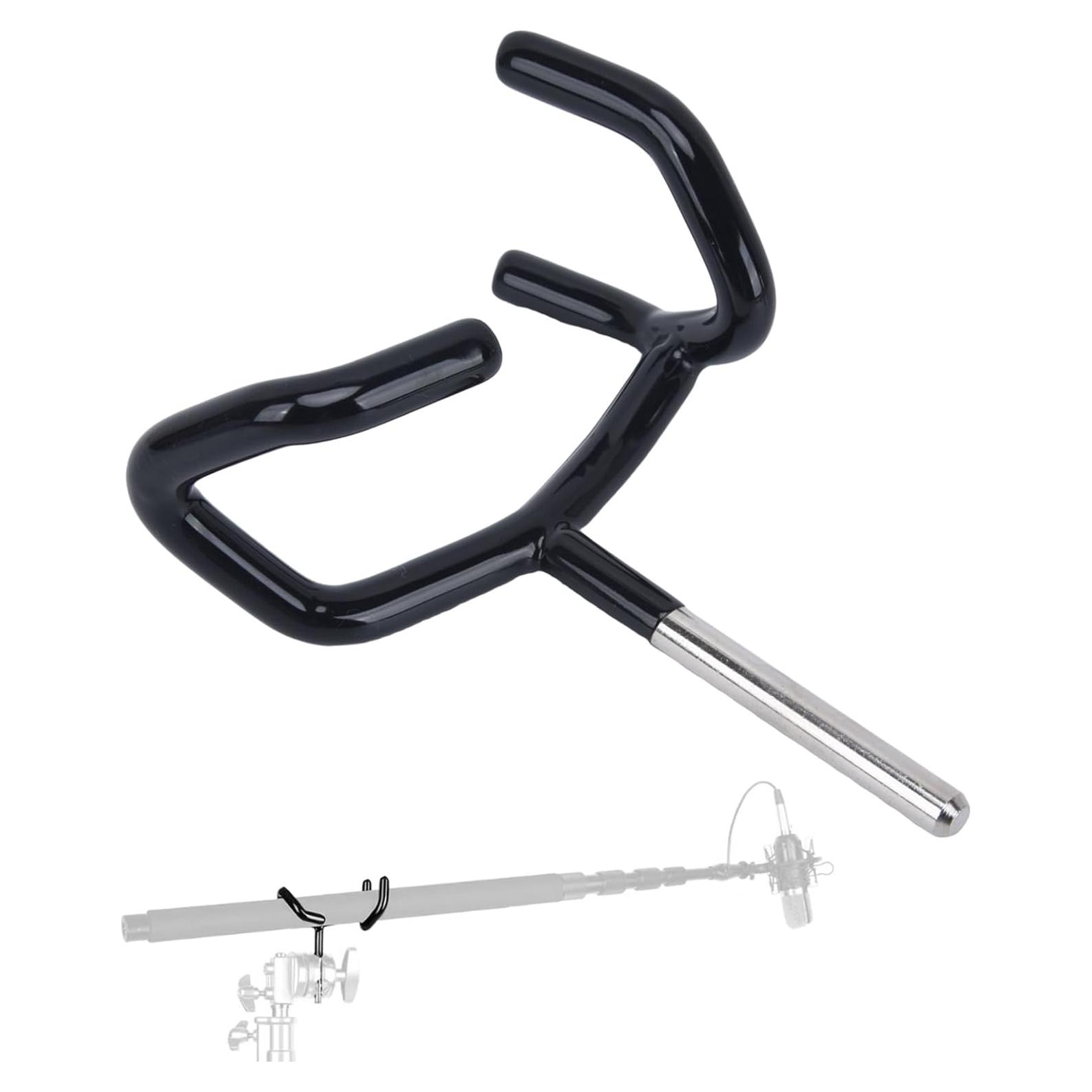 Soporte de Micrófono Boom de Acero Galvanizado 17x13 cm