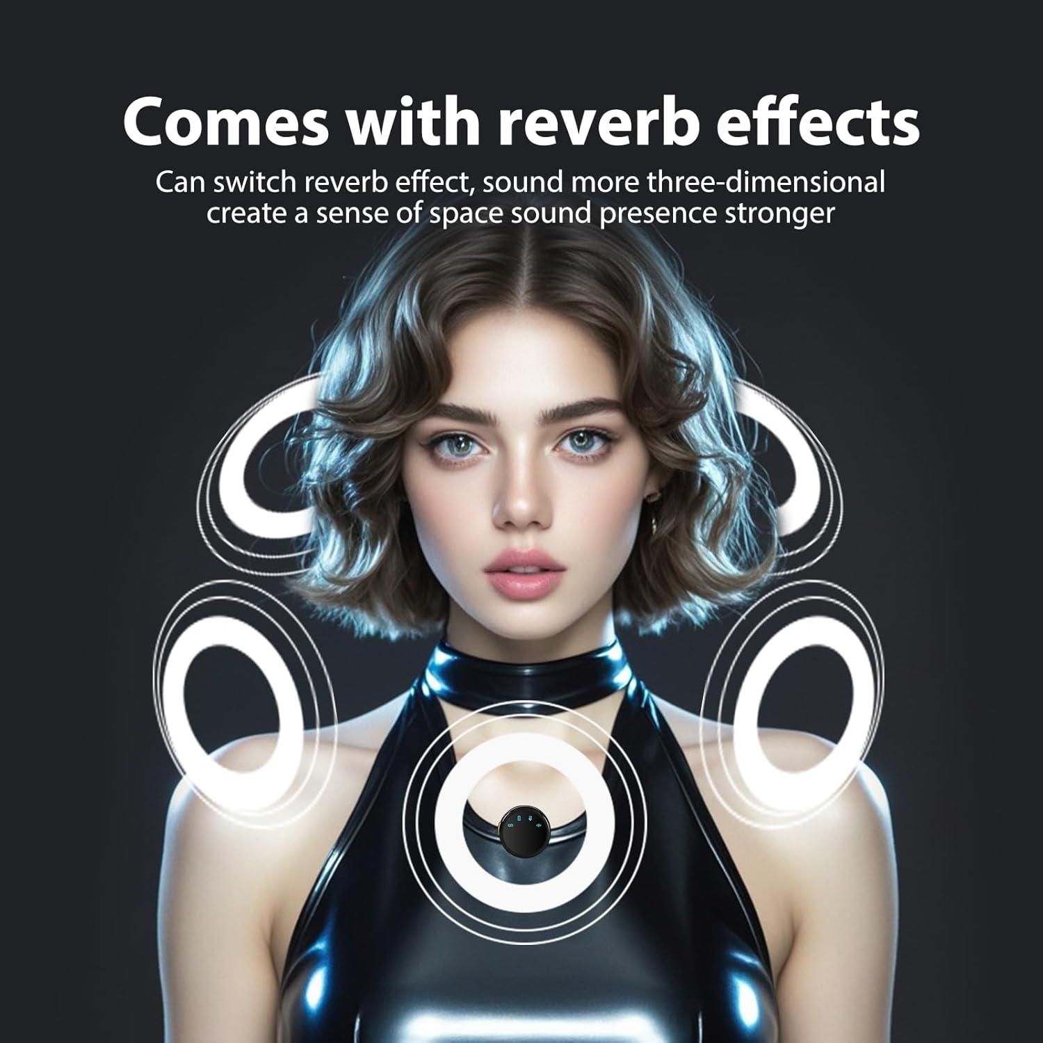 Micrófono Lavalier Inalámbrico SENYIN GL-S3 con Estuche, 30H