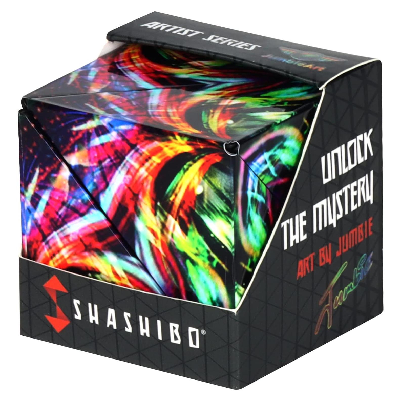 Cubo Antiestrés Shashibo - 36 Imanes - Juguete Sensorial