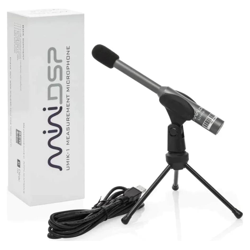 Micrófono de Medición USB UMIK-1 Omni-Direccional 20 Hz-20 kHz