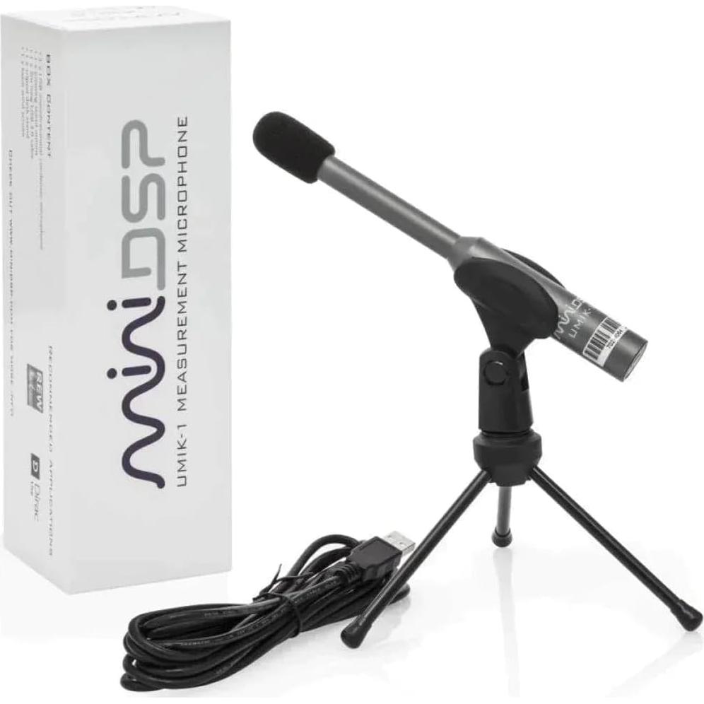 Micrófono de Medición USB UMIK-1 Omni-Direccional 20 Hz-20 kHz
