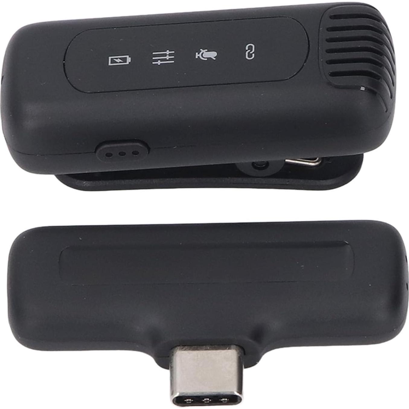Micrófono Lavalier Inalámbrico Genérico USB C 360° Sonido Claro