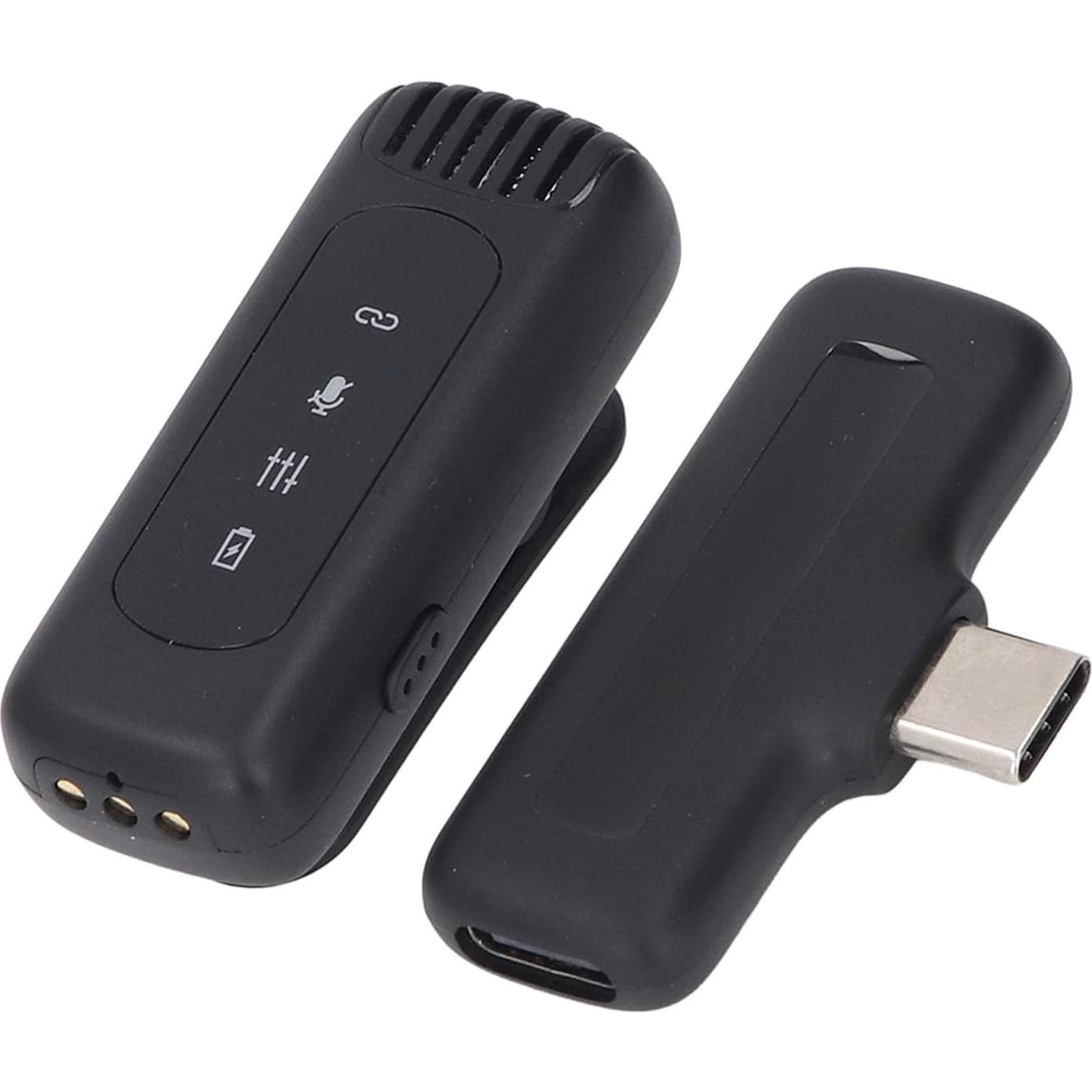 Micrófono Lavalier Inalámbrico Genérico USB C 360° Sonido Claro