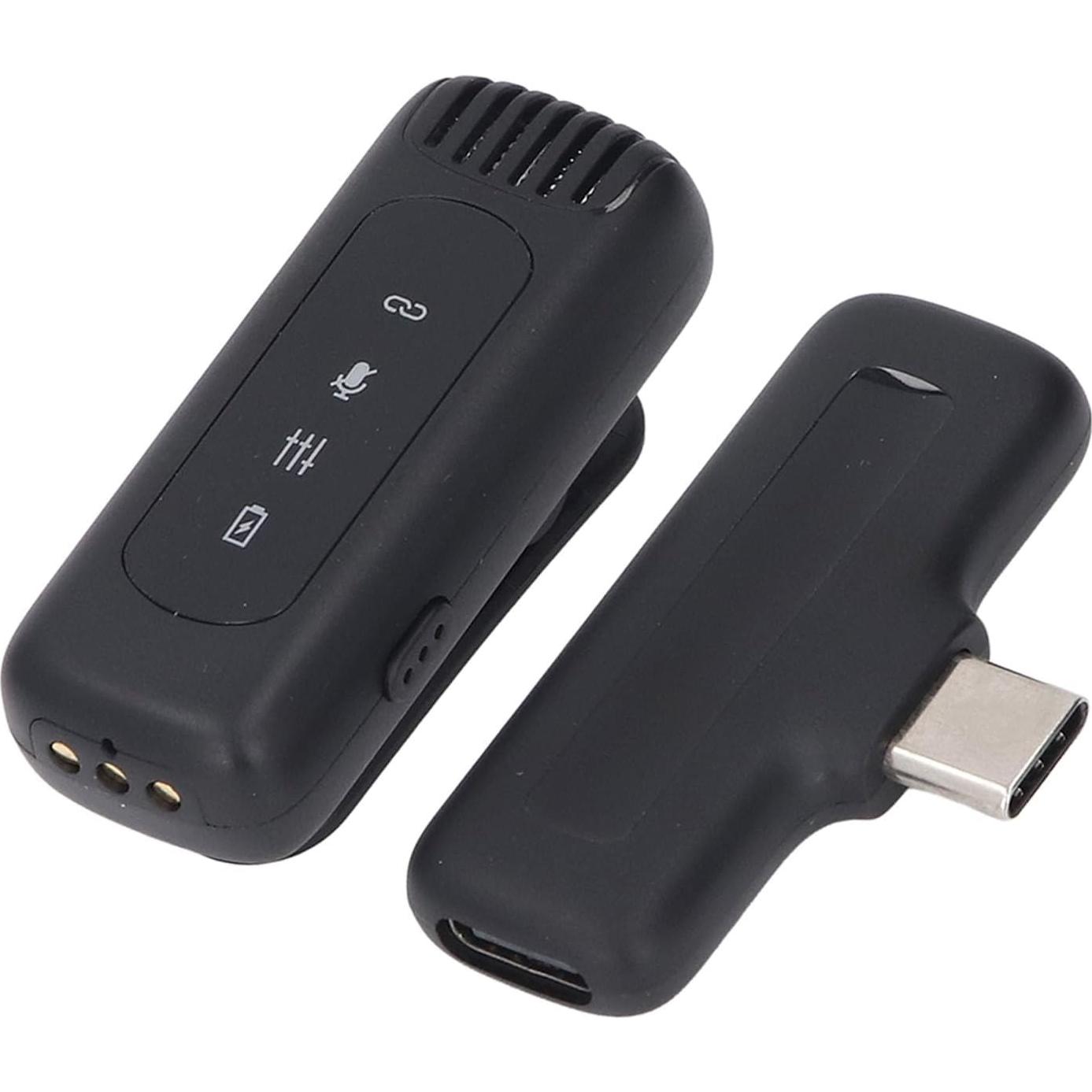 Micrófono Lavalier Inalámbrico Genérico USB C 360° Sonido Claro