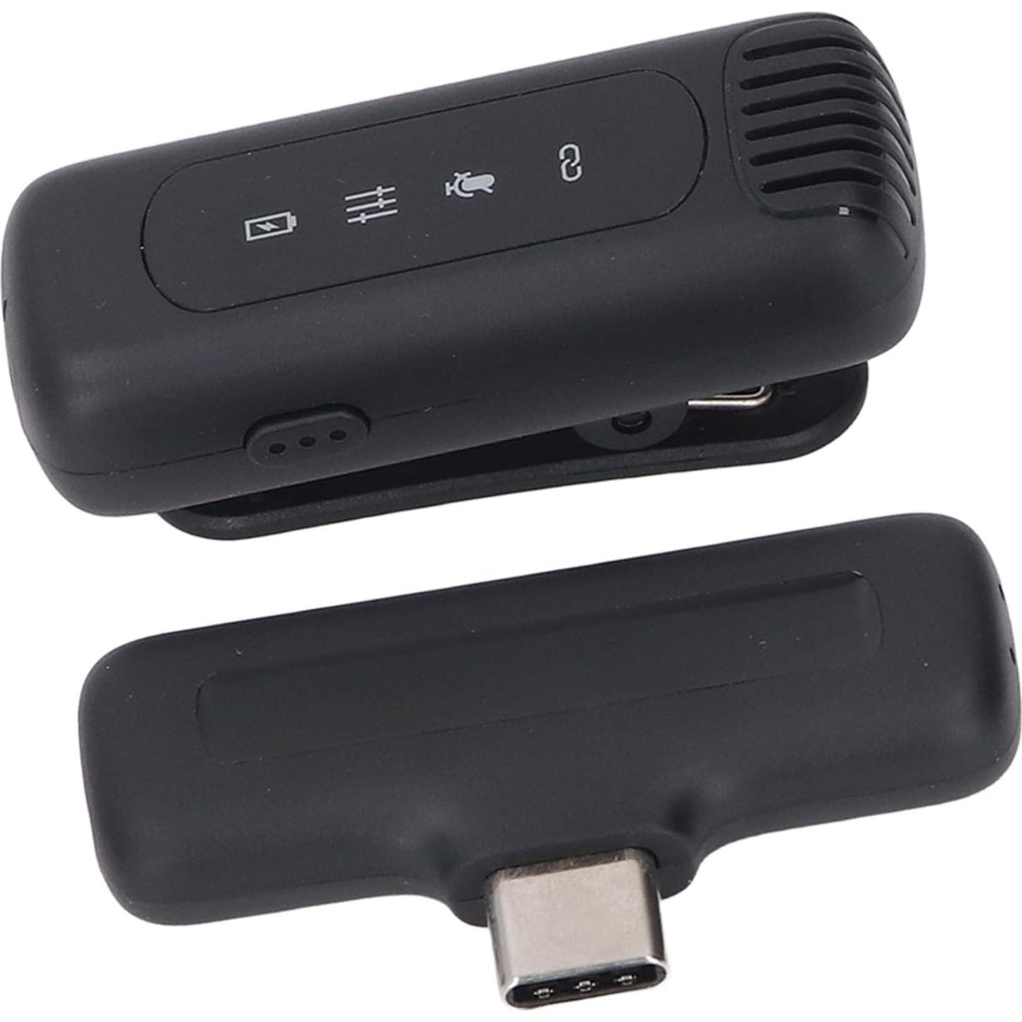 Micrófono Lavalier Inalámbrico Genérico USB C 360° Sonido Claro