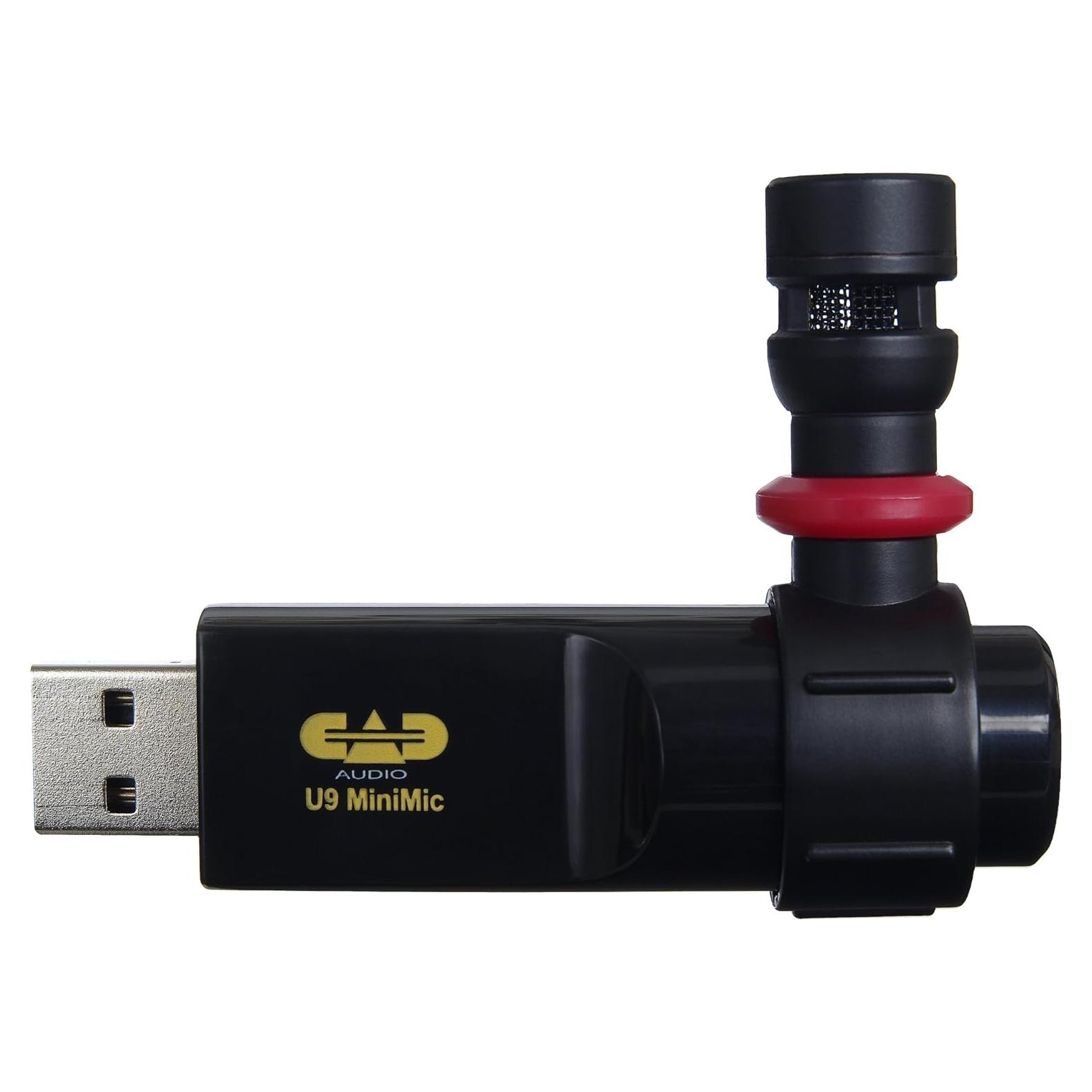 Micrófono USB Mini Omnidireccional CAD Audio U9 Negro