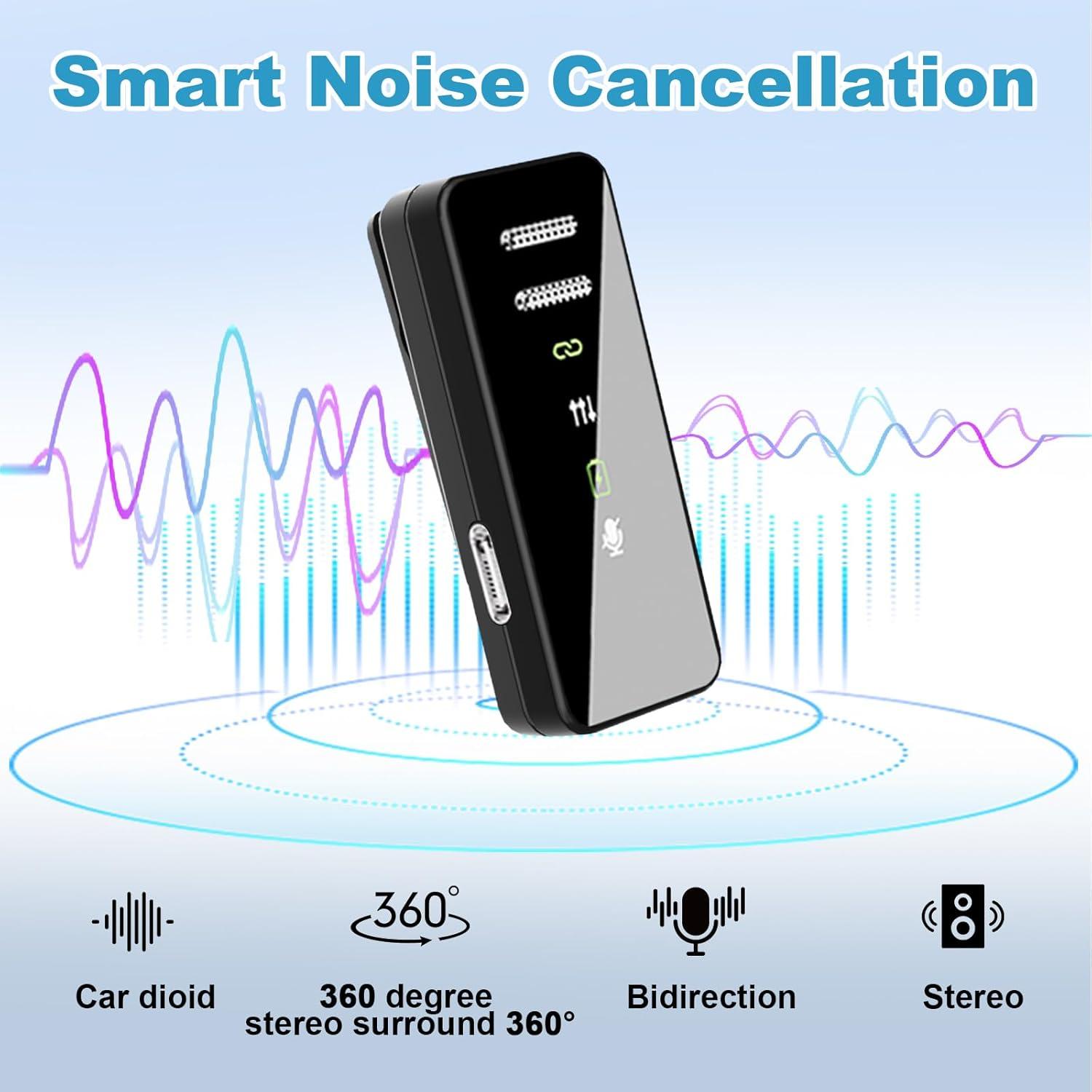 Micrófono Lavalier Inalámbrico CODMETQL S18-MIC 22.86m Bluetooth