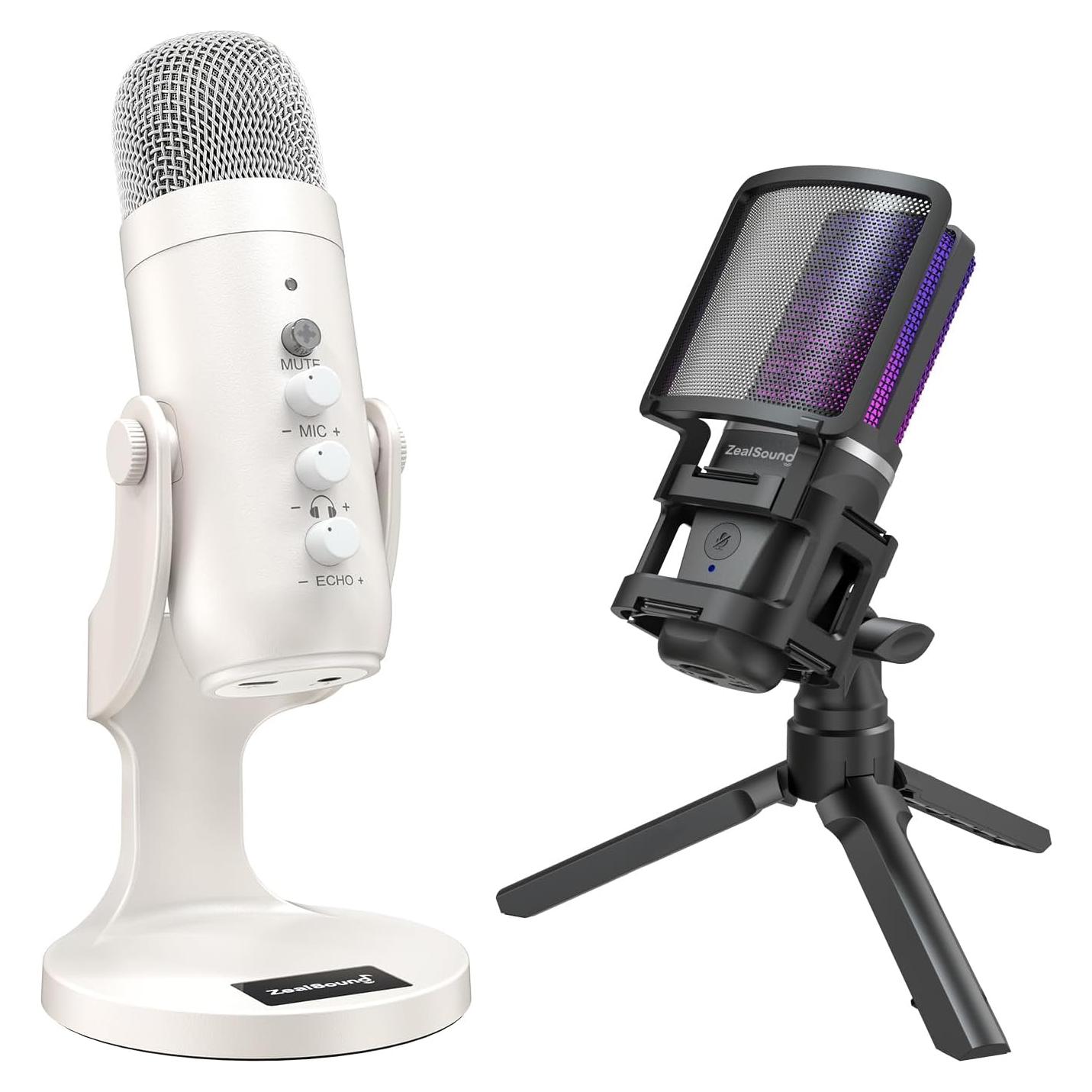 Micrófono de Condensador USB ZealSound A68 Pro 192kHz