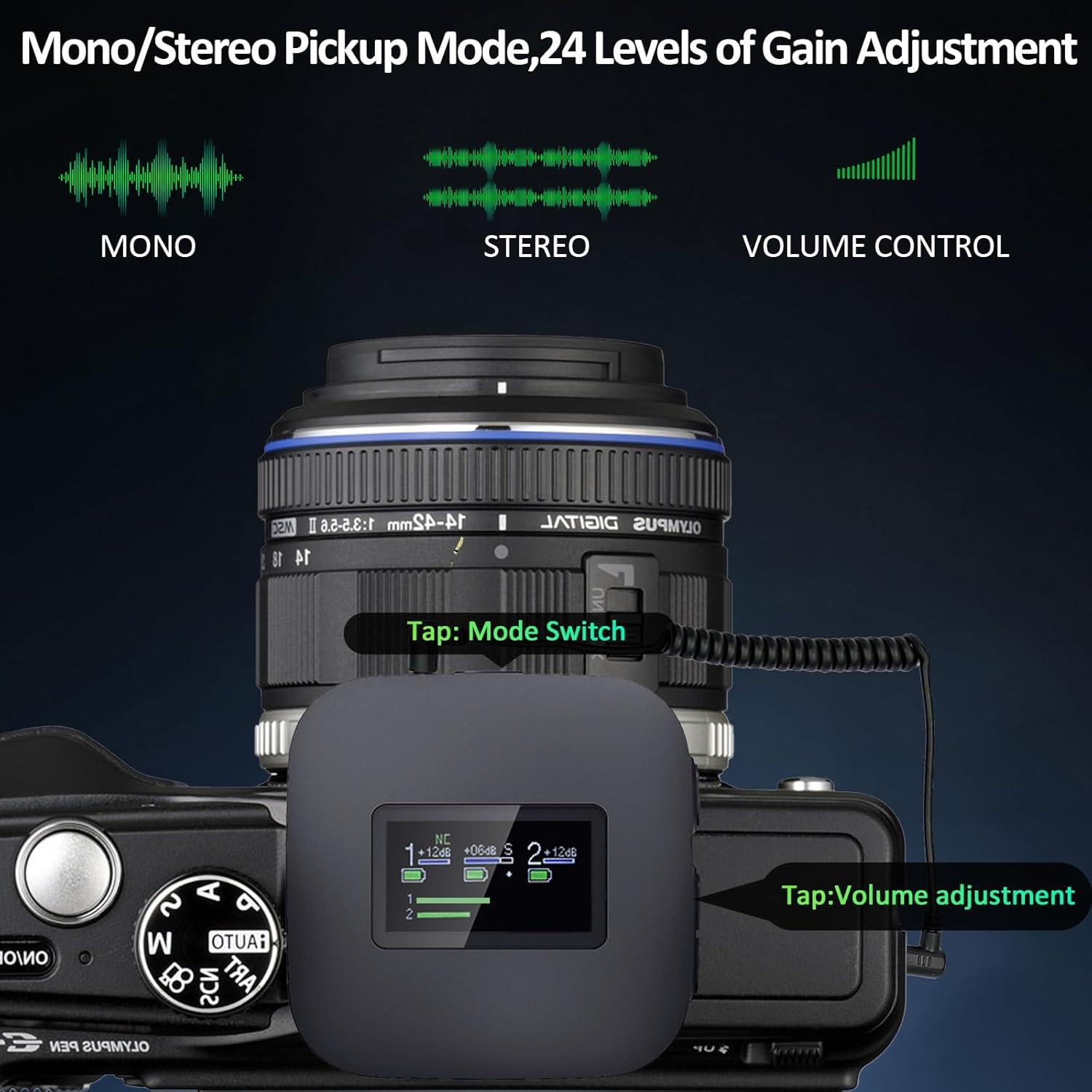 Micrófono Lavalier Inalámbrico Lulunafu S8 Pro 48kHz 24Bit