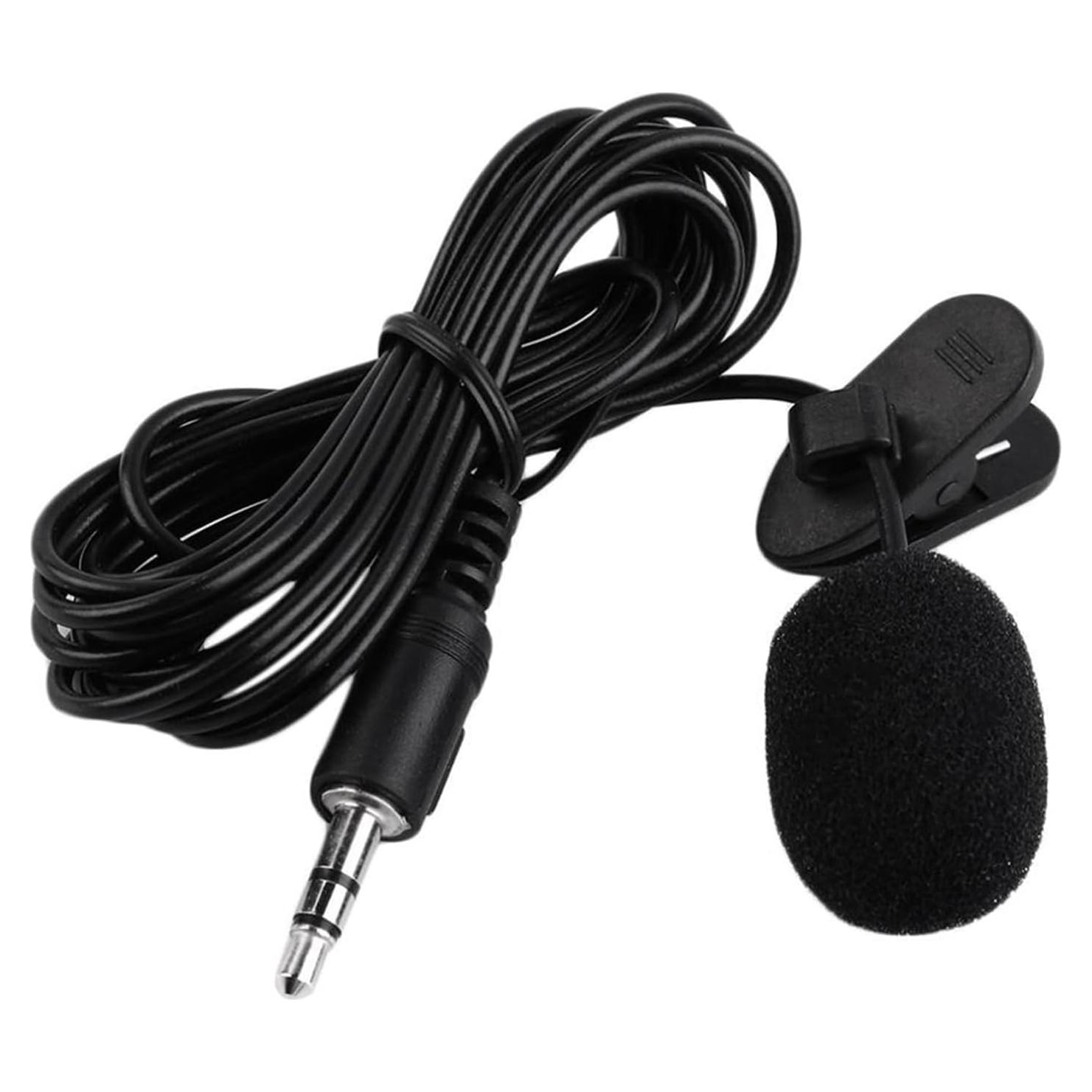 Micrófono Lavalier con Cable 3.5mm WsjiaboFux para PC y Teléfono