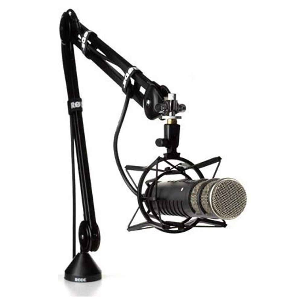 Micrófono Dinámico Rode Procaster con Soporte y Montaje
