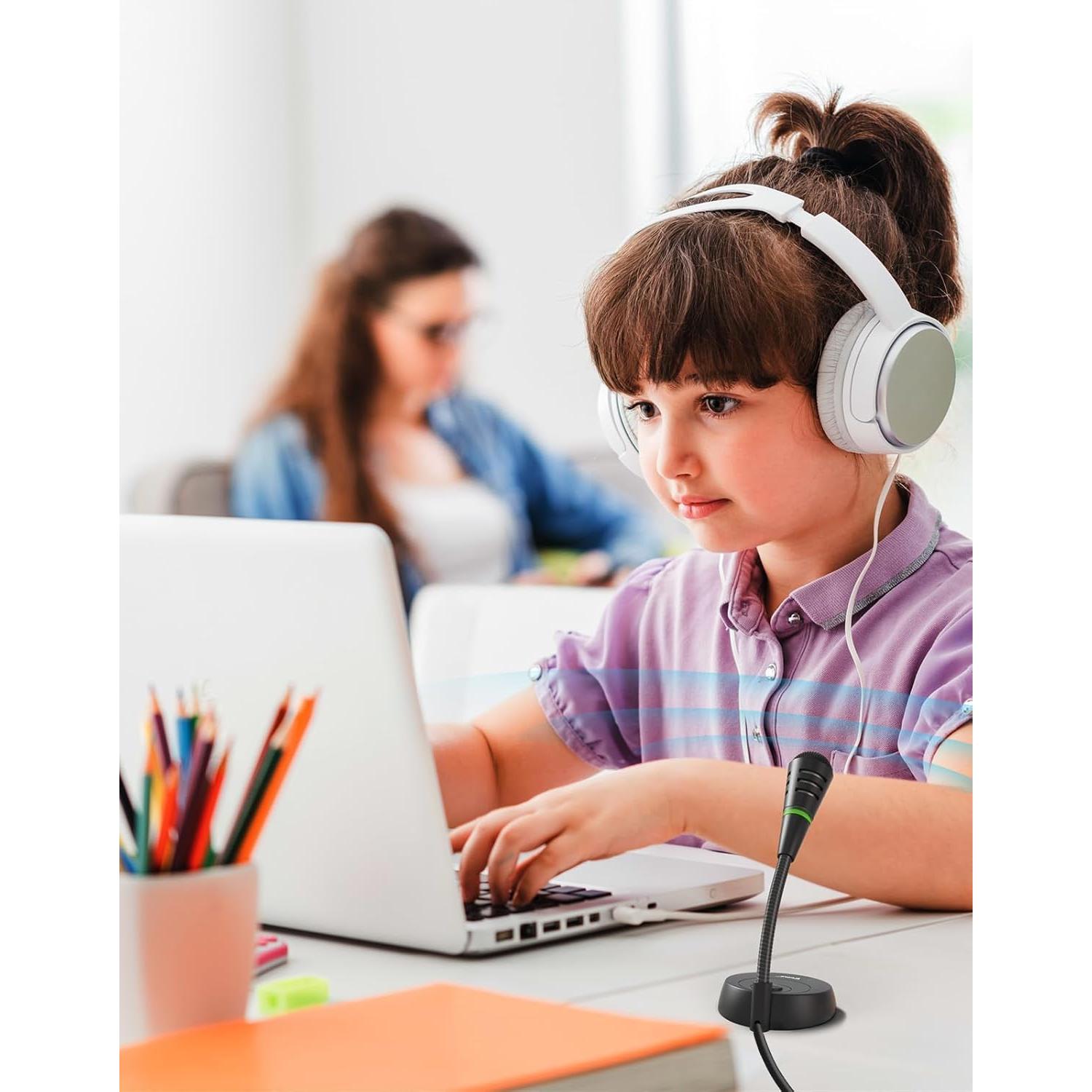 Micrófono USB Etour Mini Cardioide para PC y Mac - 1.8m