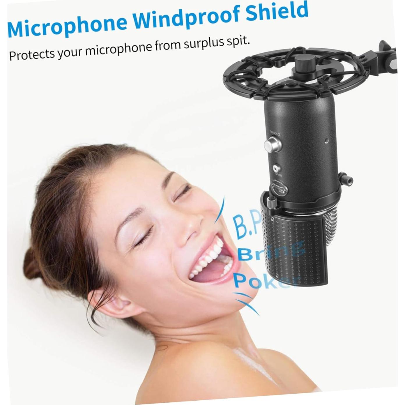 Filtro de Micrófono en Forma de U Vaguelly - Reducción de Ruido