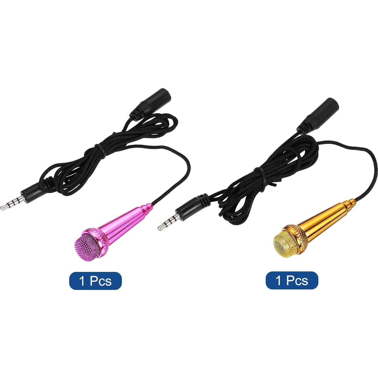 Micrófono Mini Portátil MECCANIXITY 2 Pcs con Cubiertas