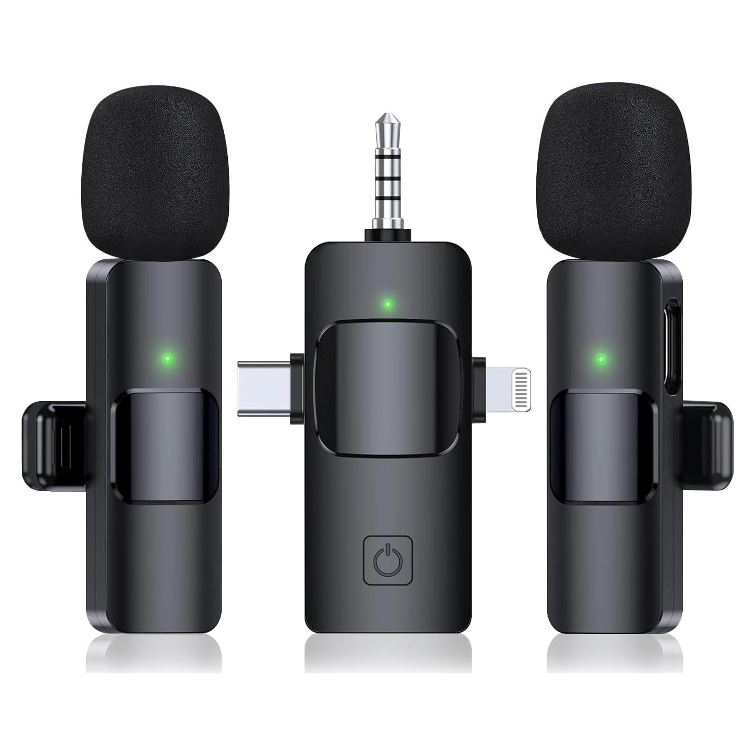 Micrófono Lavalier Inalámbrico MESTPURER K15-7 Mini USB-C