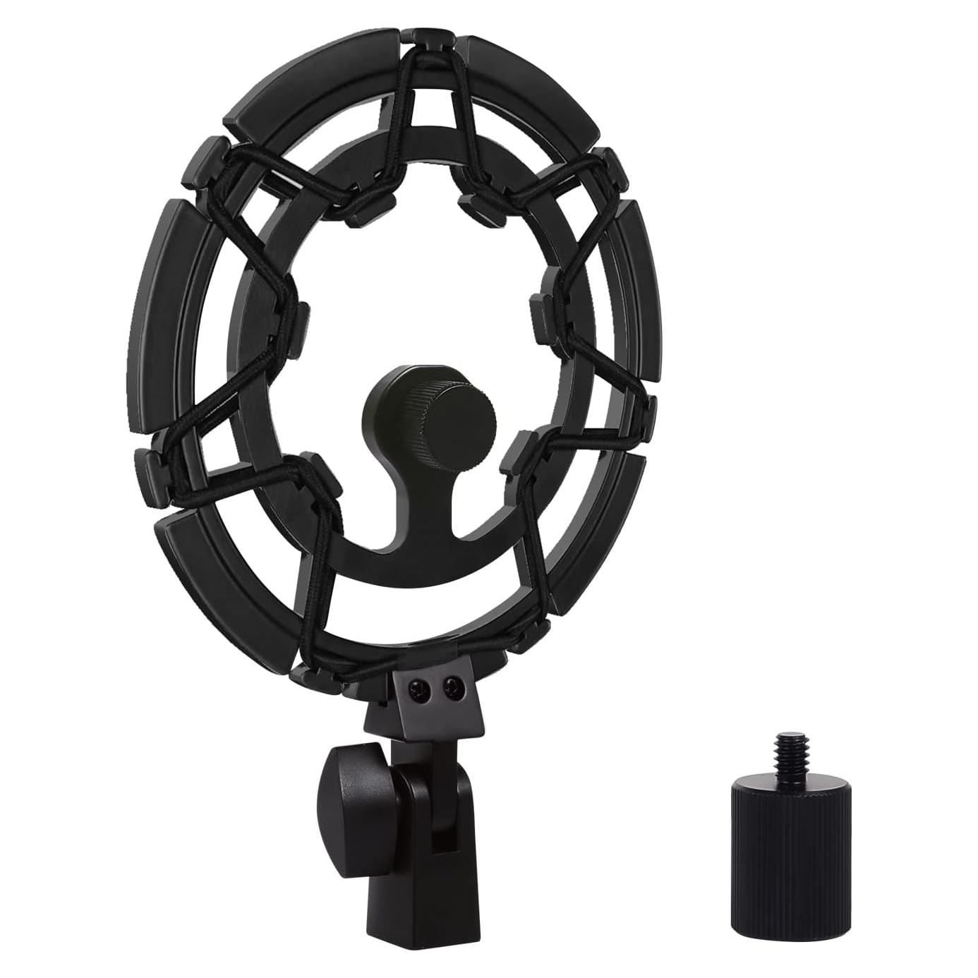 Soporte Antivibración para Micrófono Blue Yeti - YT001 Negro