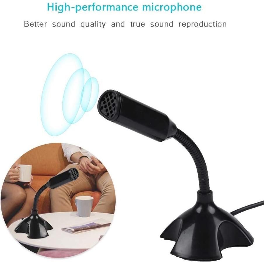 Micrófono USB de Condensador Hongzer para PC y Laptop