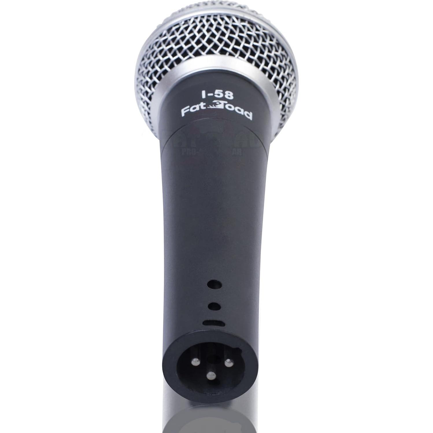 Paquete de 4 Micrófonos Dinámicos Fat Toad U-APDM58 - Cardioides