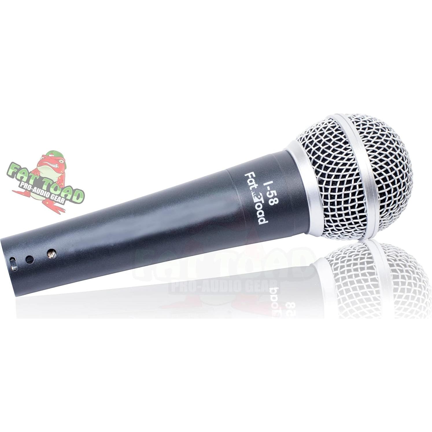 Paquete de 4 Micrófonos Dinámicos Fat Toad U-APDM58 - Cardioides