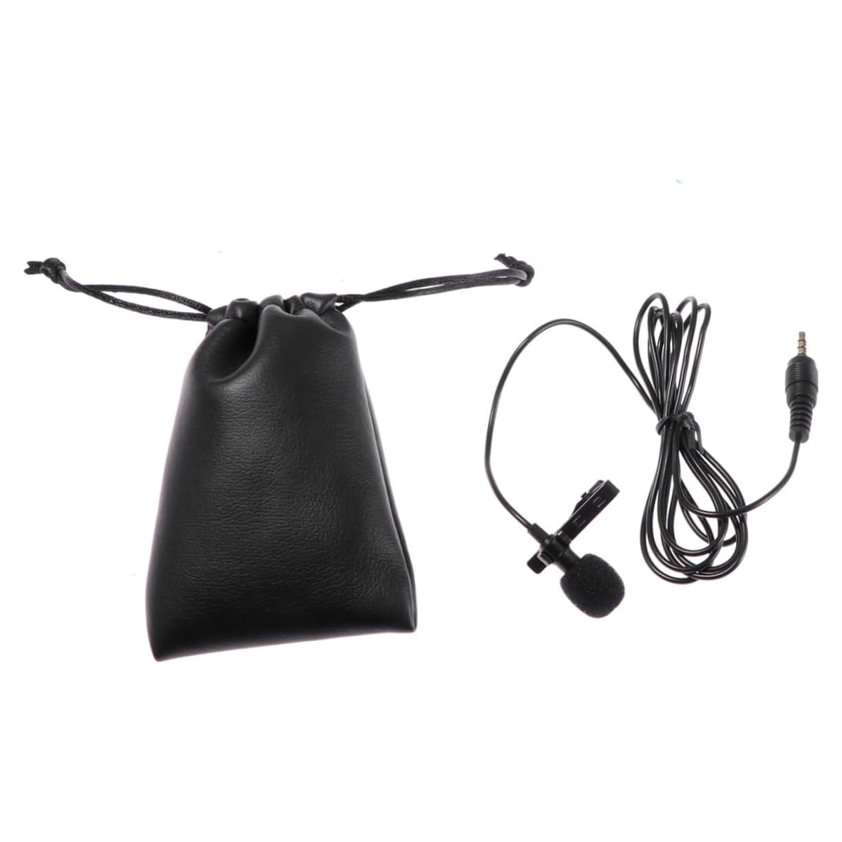 Micrófono Lavalier Clip MUELODSIC 1.5m Alta Sensibilidad