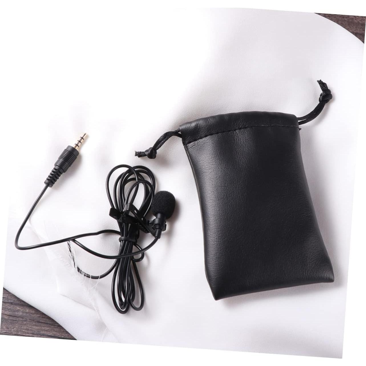 Micrófono Lavalier Clip MUELODSIC 1.5m Alta Sensibilidad