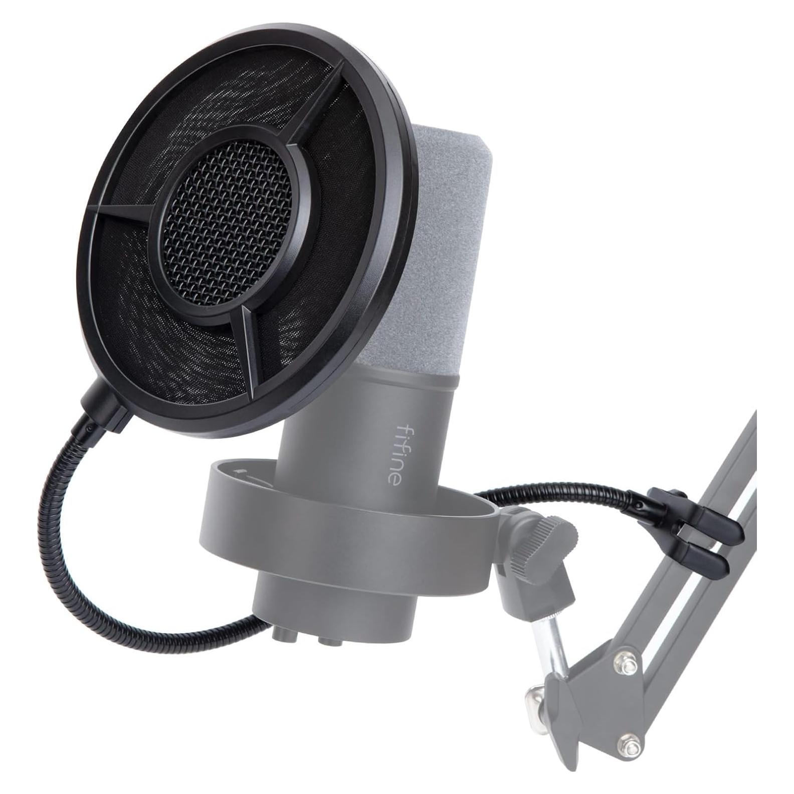 Filtro Pop SUNMON K688 para Micrófono Fifine - 6 Capas