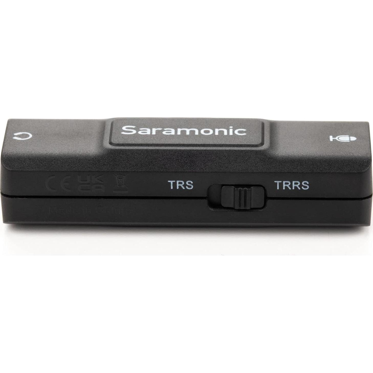 Interfaz de Audio Lightning Saramonic SR-EA2D para iPhone/iPad