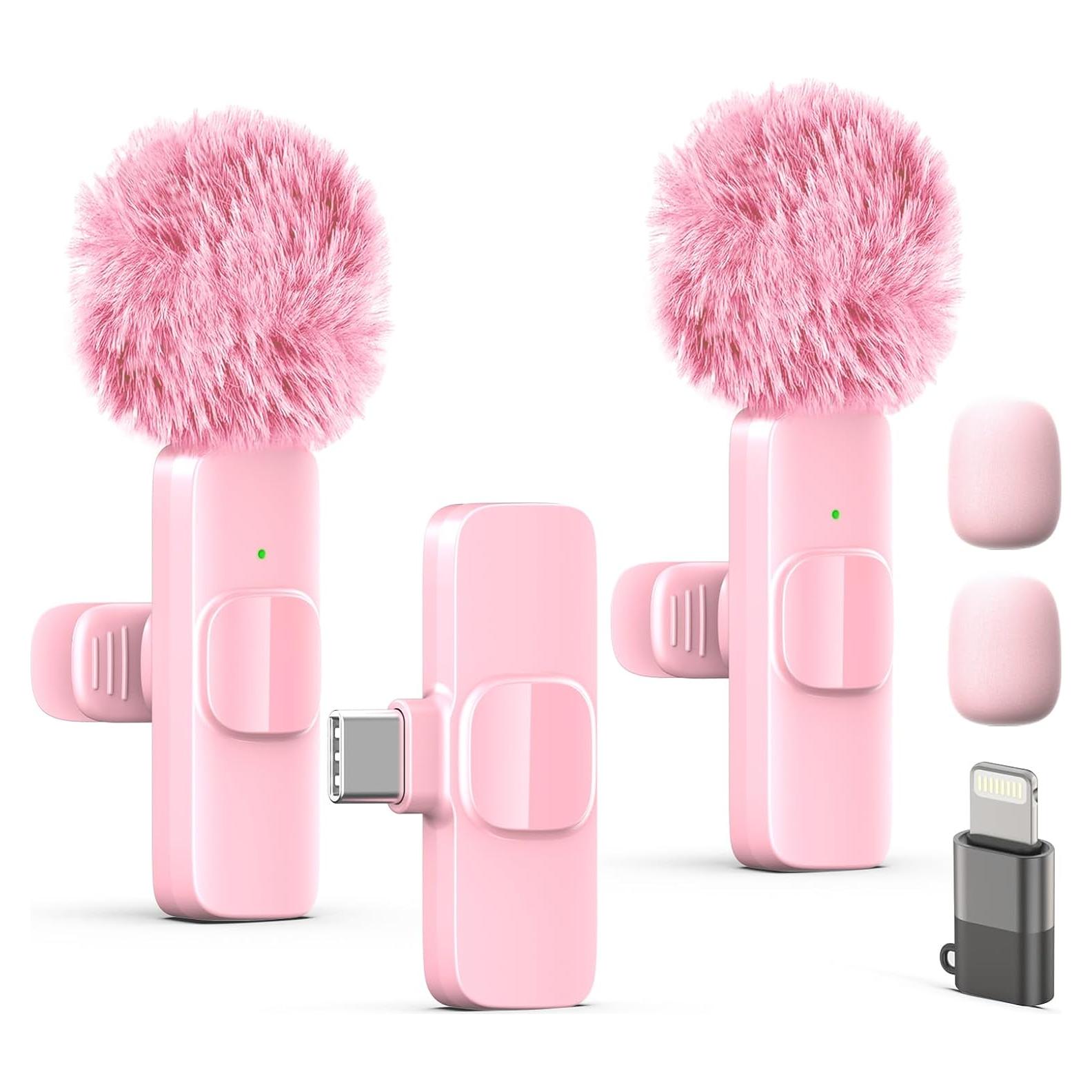 Micrófono Lavalier Inalámbrico LIZHUZHONG K9 para iPhone y iPad